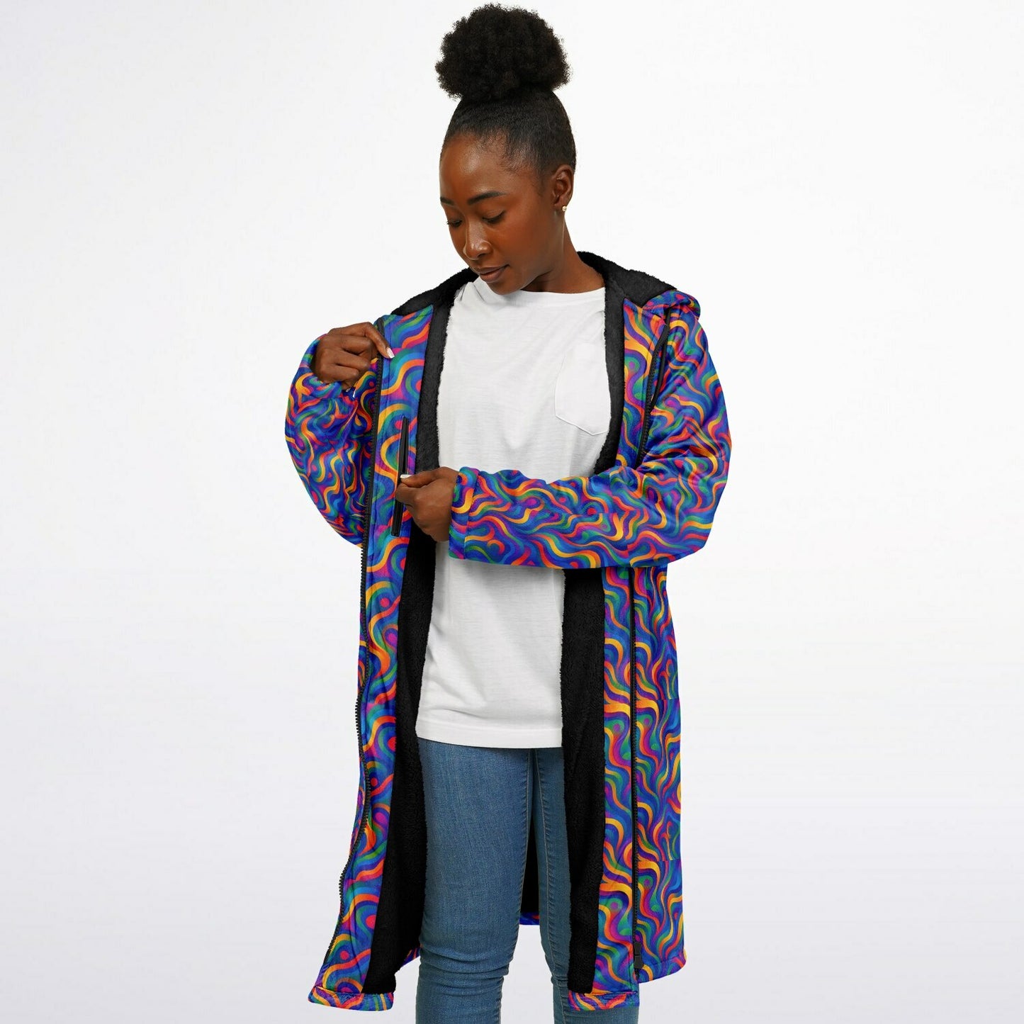 Zipper Cloak - AOP