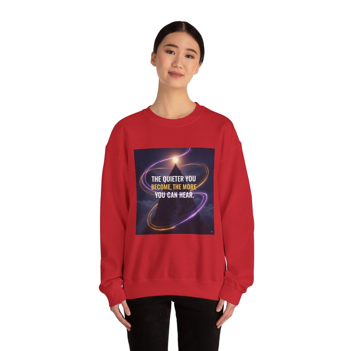 Inspirational unisex crewneck sweatshirt