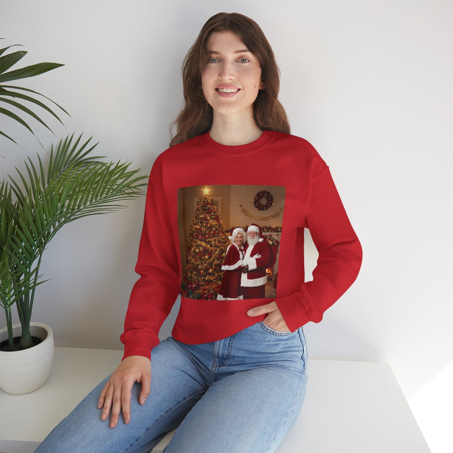 Vintage Christmas Crewneck Sweatshirt
