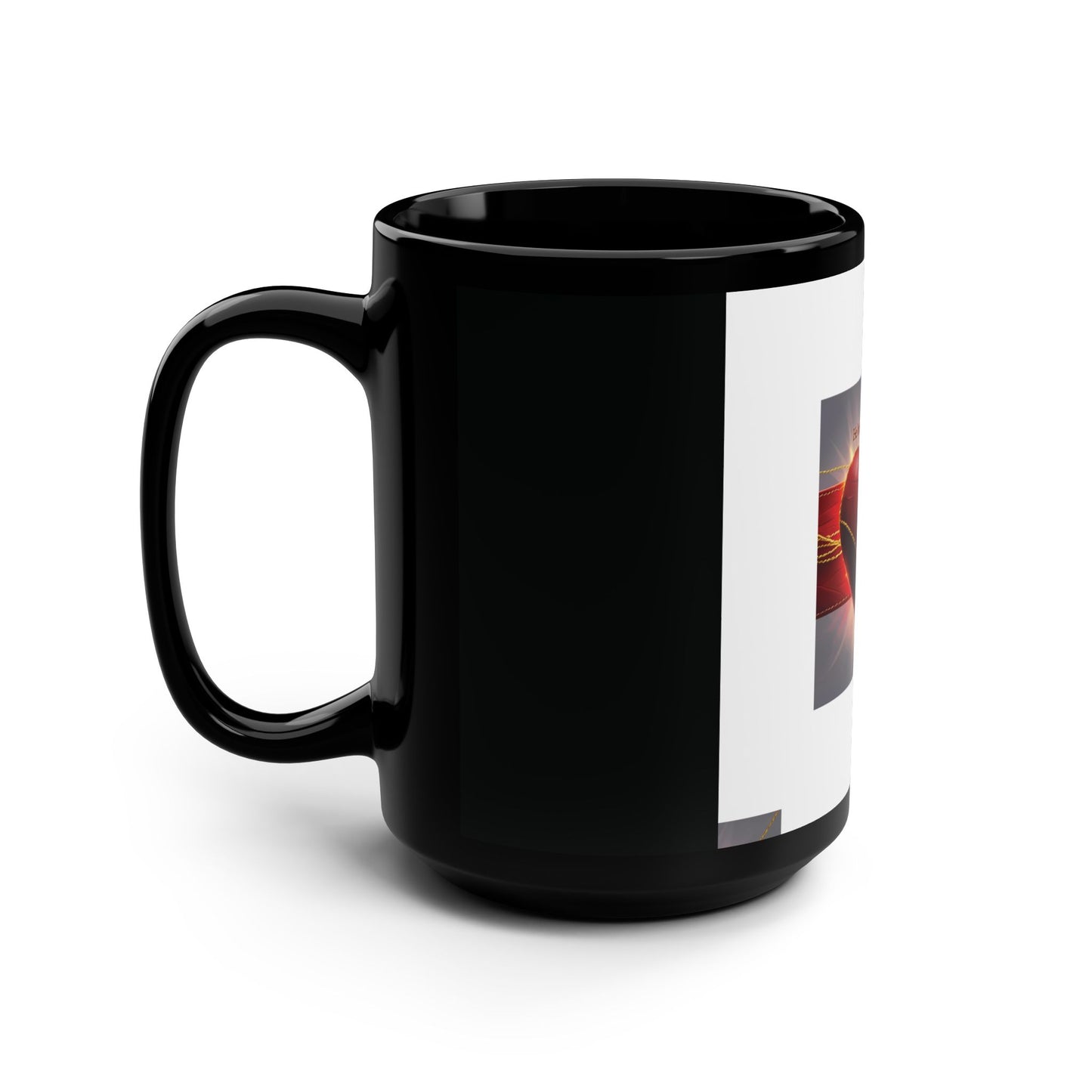 Heartfelt Love Mug, Romantic Coffee Cup, Gift for Him & Her, Valentine's Day, Anniversary, Unique Decor