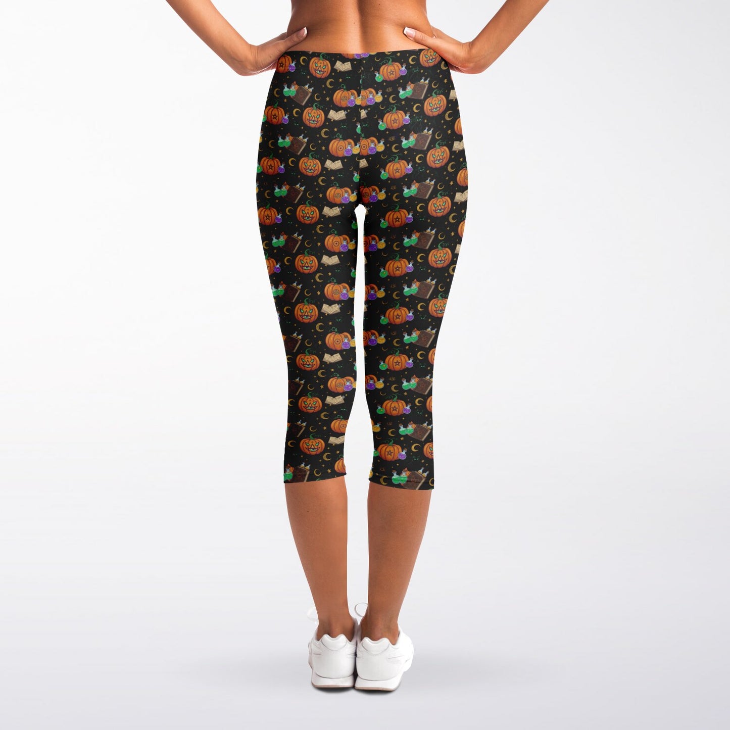 Capri leggings with AOP
