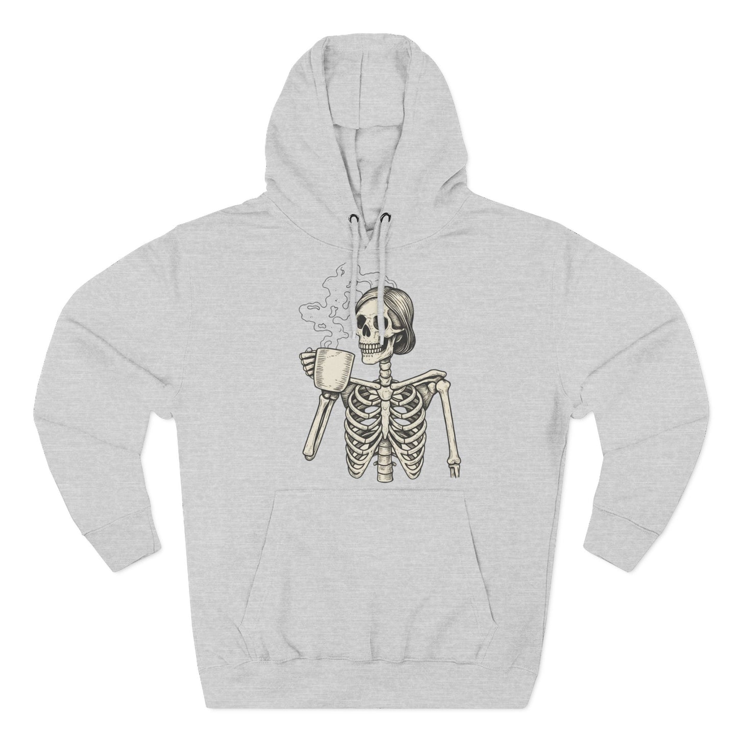 Spooky Skeleton Fleece Hoodie