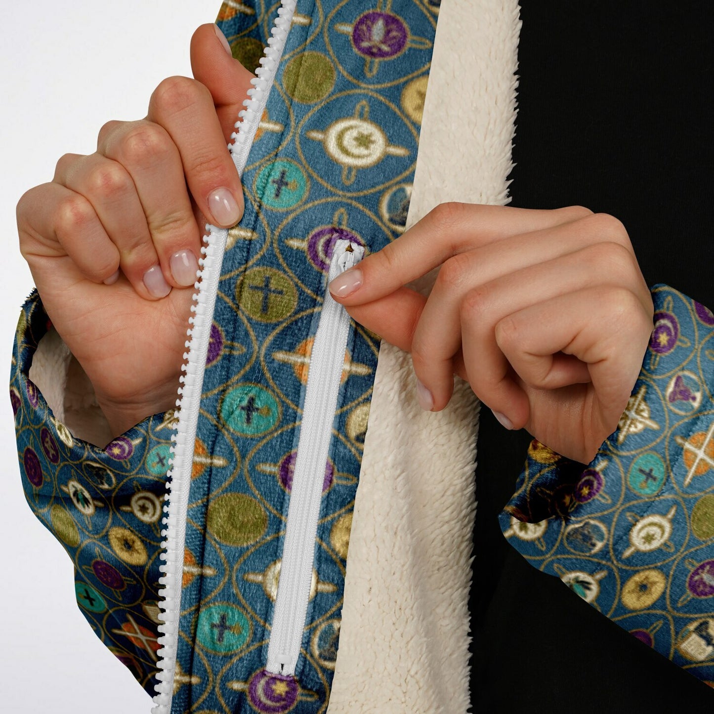 Zipper Cloak - AOP