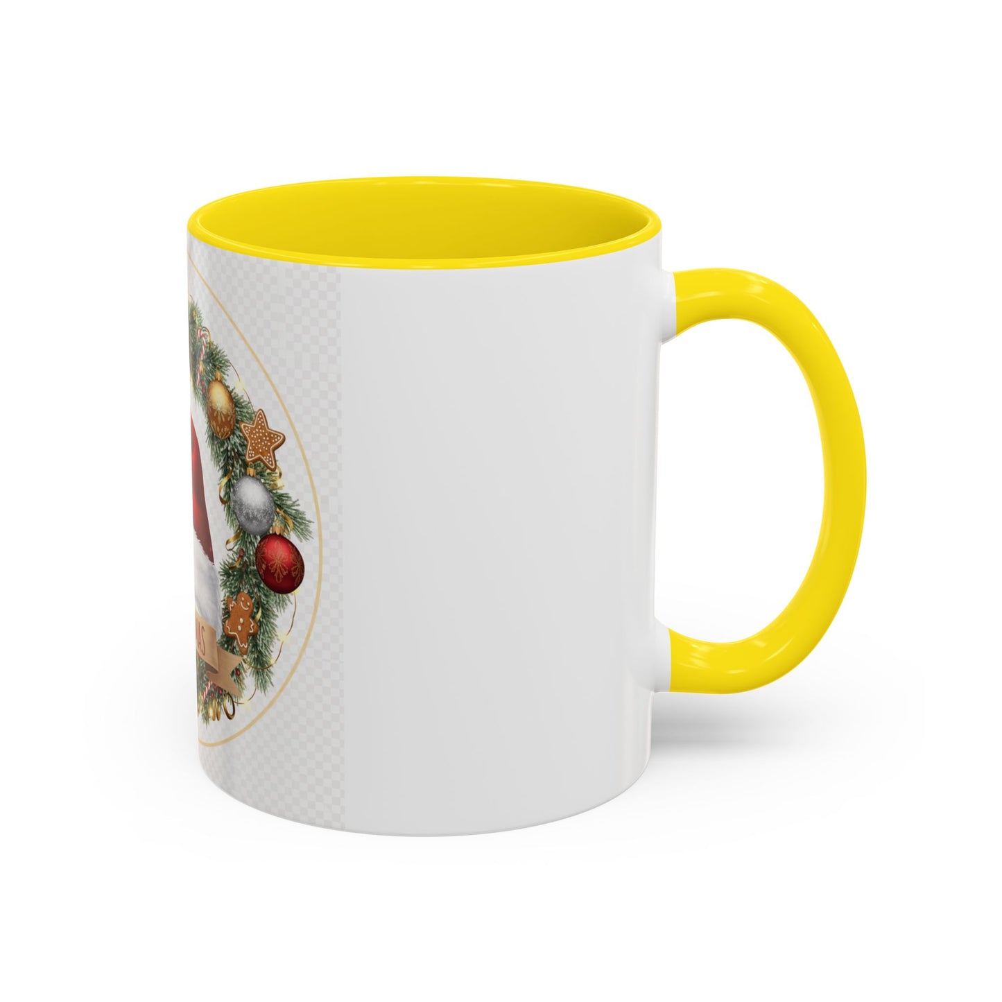 Christmas Accent Coffee Mug - Merry Xmas, Holiday Gift, Festive Decor, Seasonal Beverage, Cute Mug, Christmas Morning Drinkware