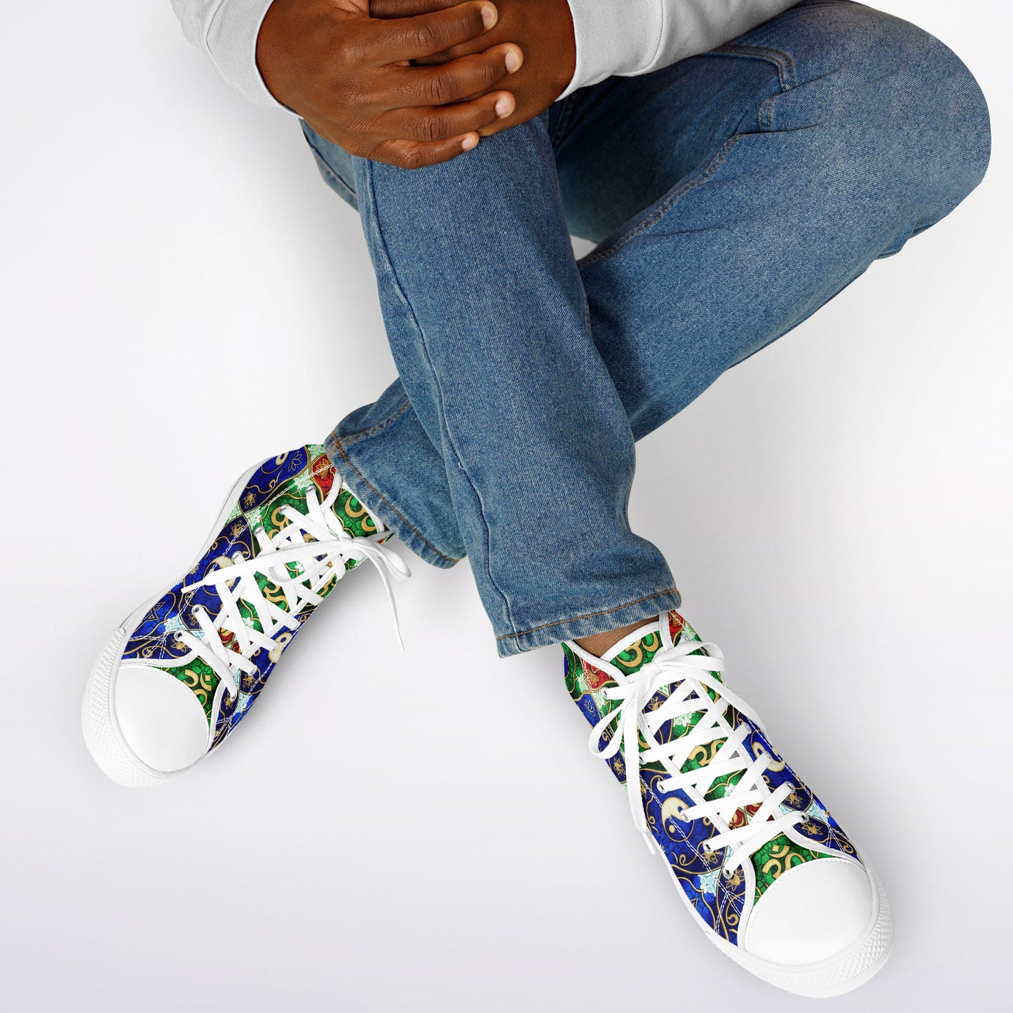 Urban Peak High Top Shoes - AOP