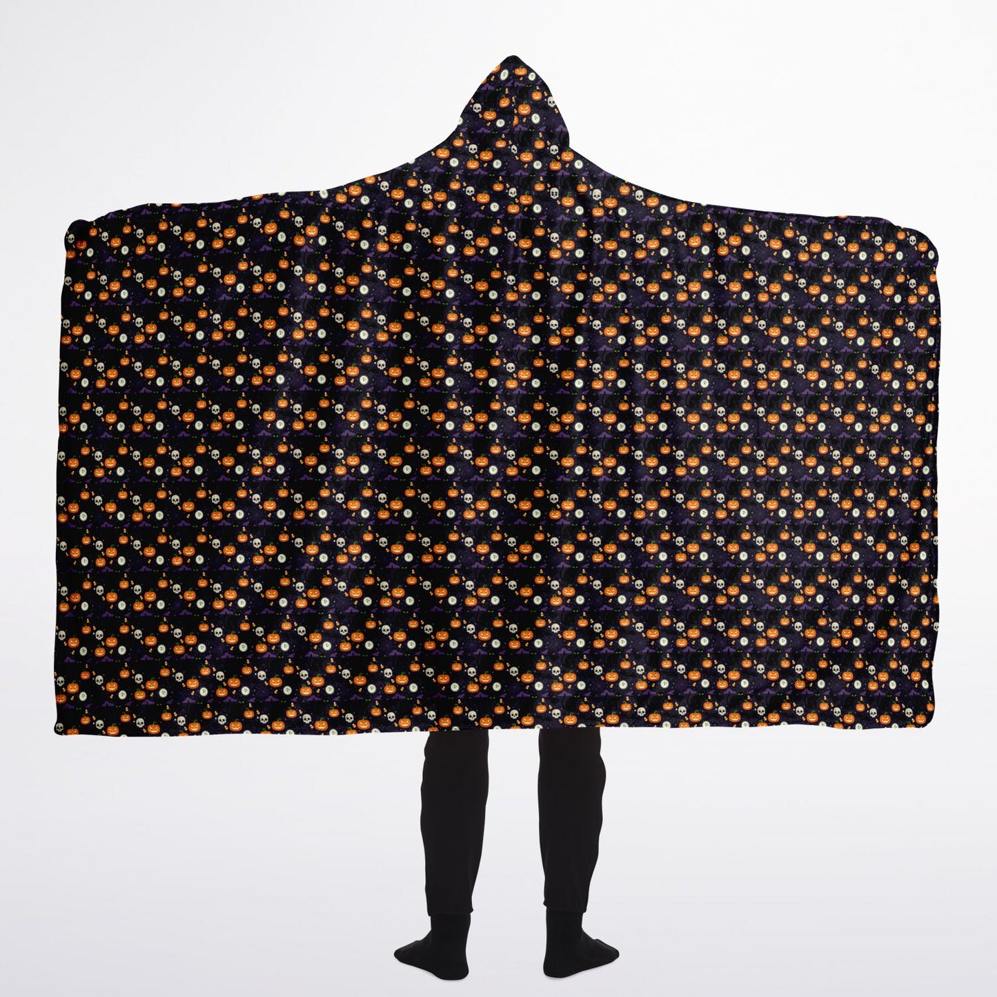Hooded Blanket Micro Fleece - AOP