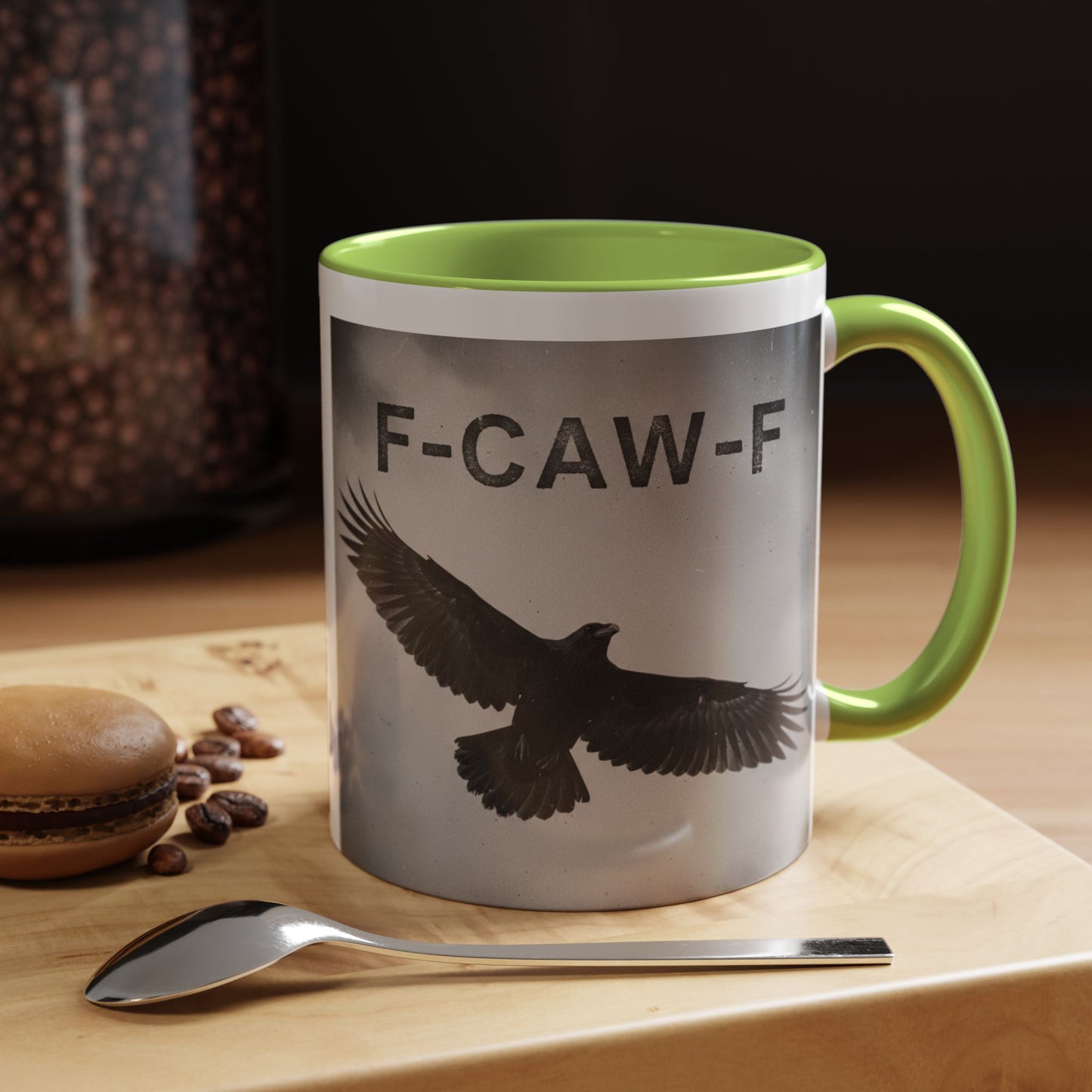 vibrant design coffee mug