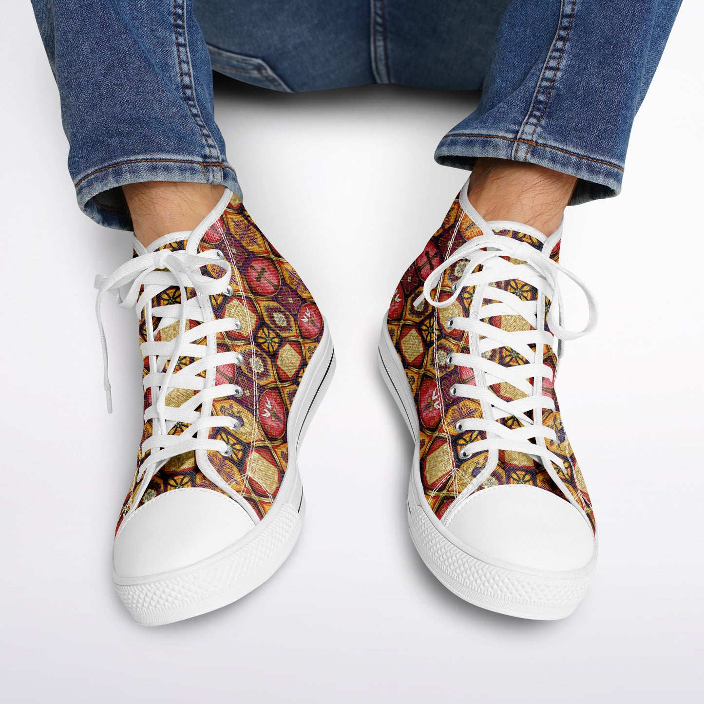 Urban Peak High Top Shoes - AOP