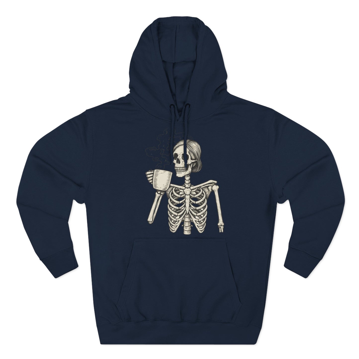 Spooky Skeleton Fleece Hoodie