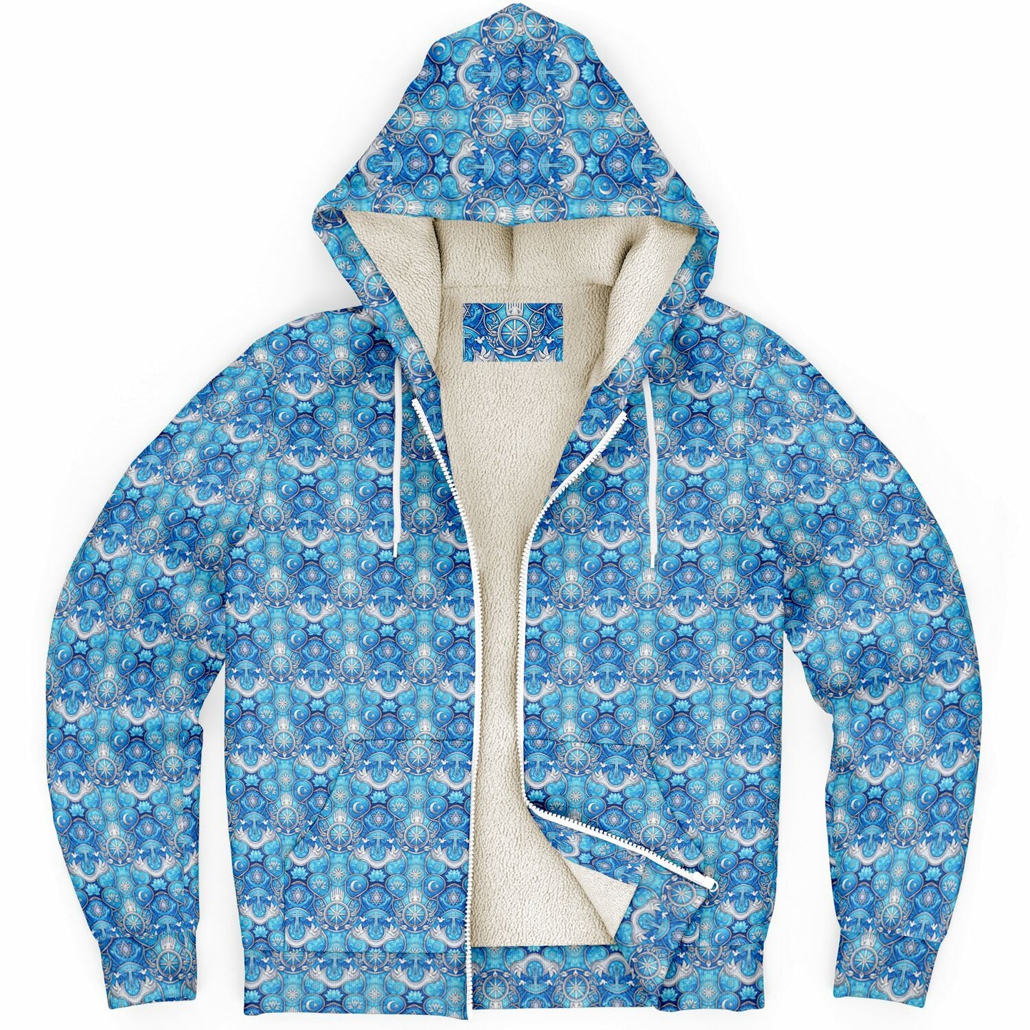 Microfleece Zip-Up Hoodie