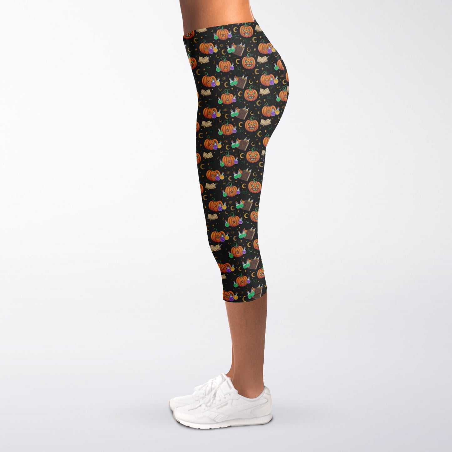 Capri leggings with AOP