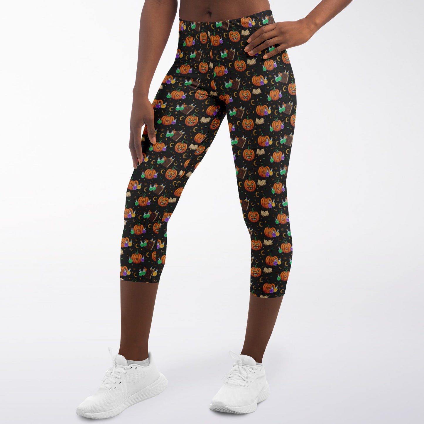 Capri leggings with AOP
