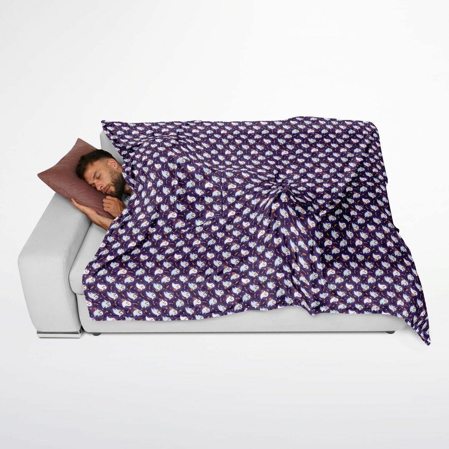 Flannel Blanket Poncho - AOP