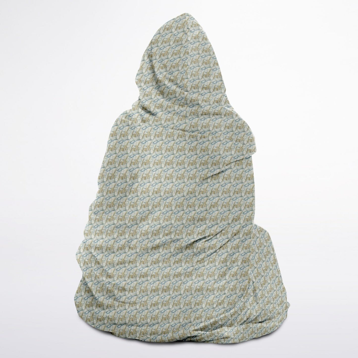 Hooded Blanket Micro Fleece - AOP