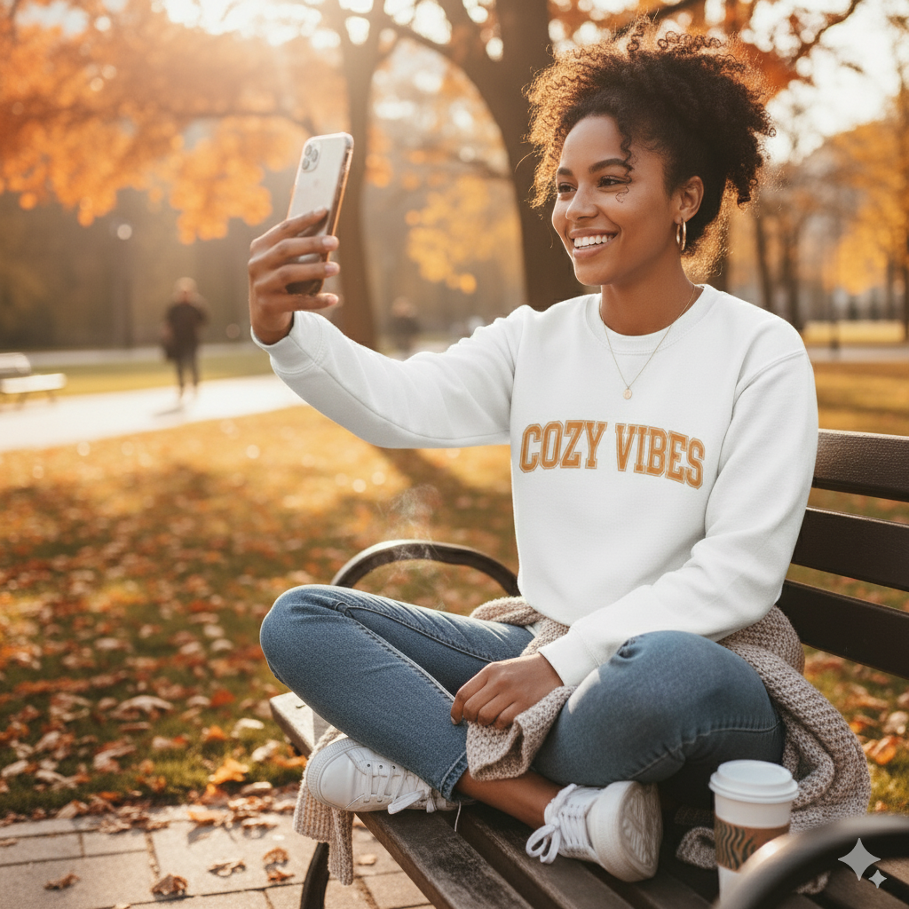 Cozy Vibes Crewneck Sweatshirt