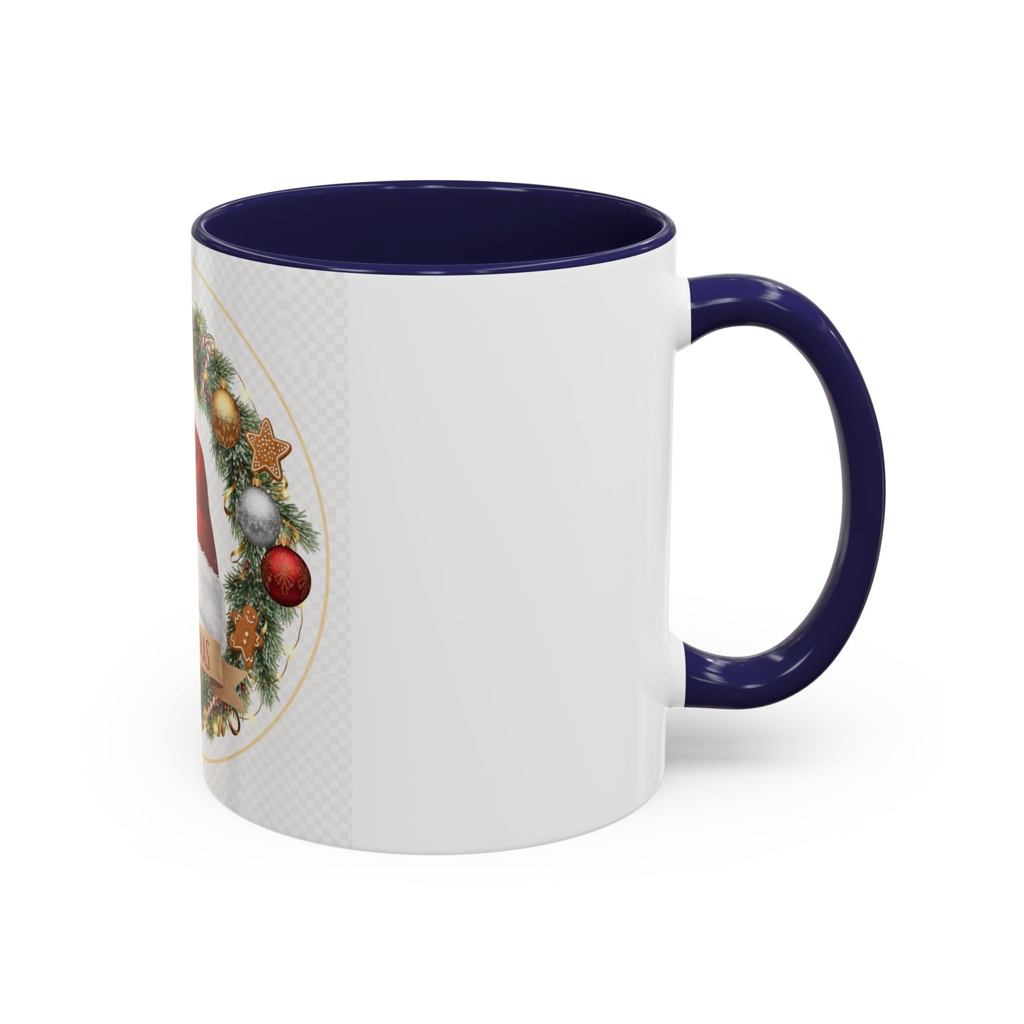 Christmas Accent Coffee Mug - Merry Xmas, Holiday Gift, Festive Decor, Seasonal Beverage, Cute Mug, Christmas Morning Drinkware