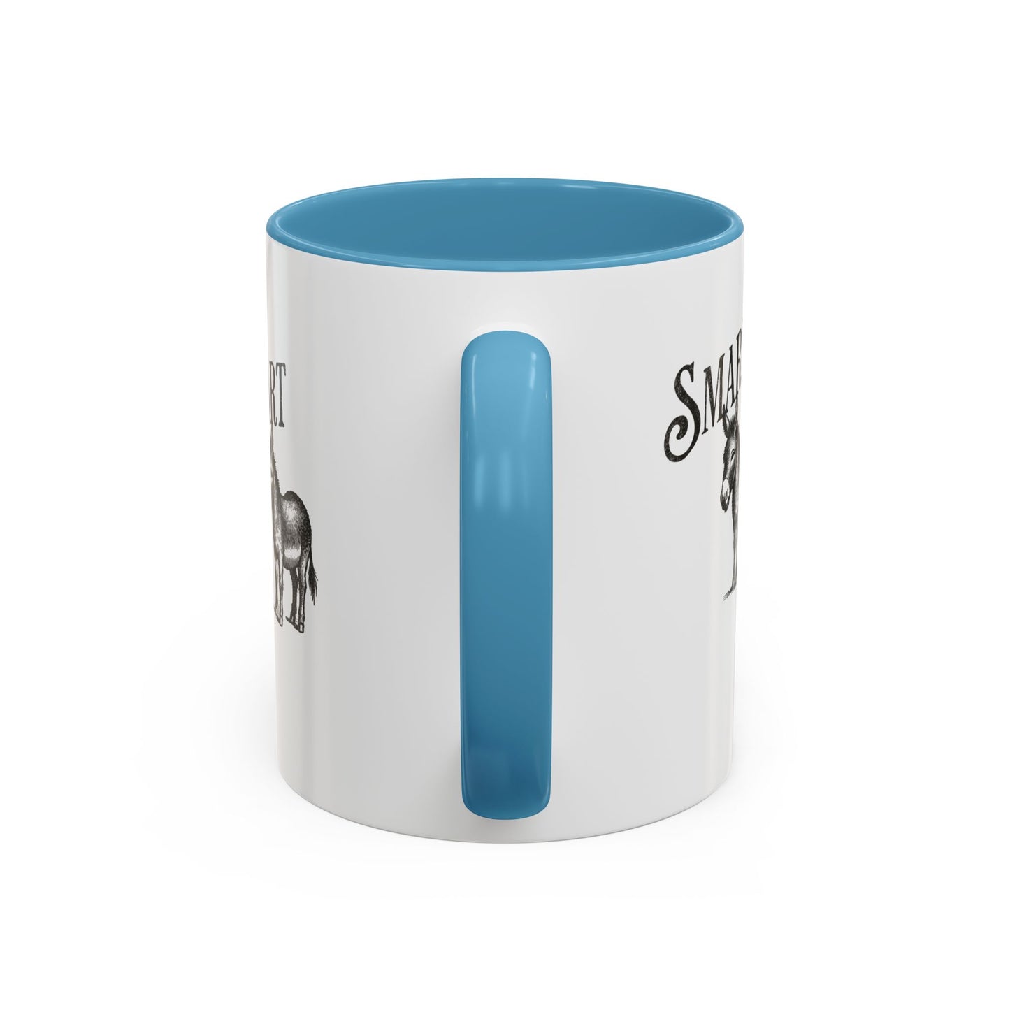 Smart Donkey Accent Coffee Mug - Perfect Gift for Animal Lovers, Funny Office Mug, Inspirational Quote, Unique Home Decor, Birthday Present