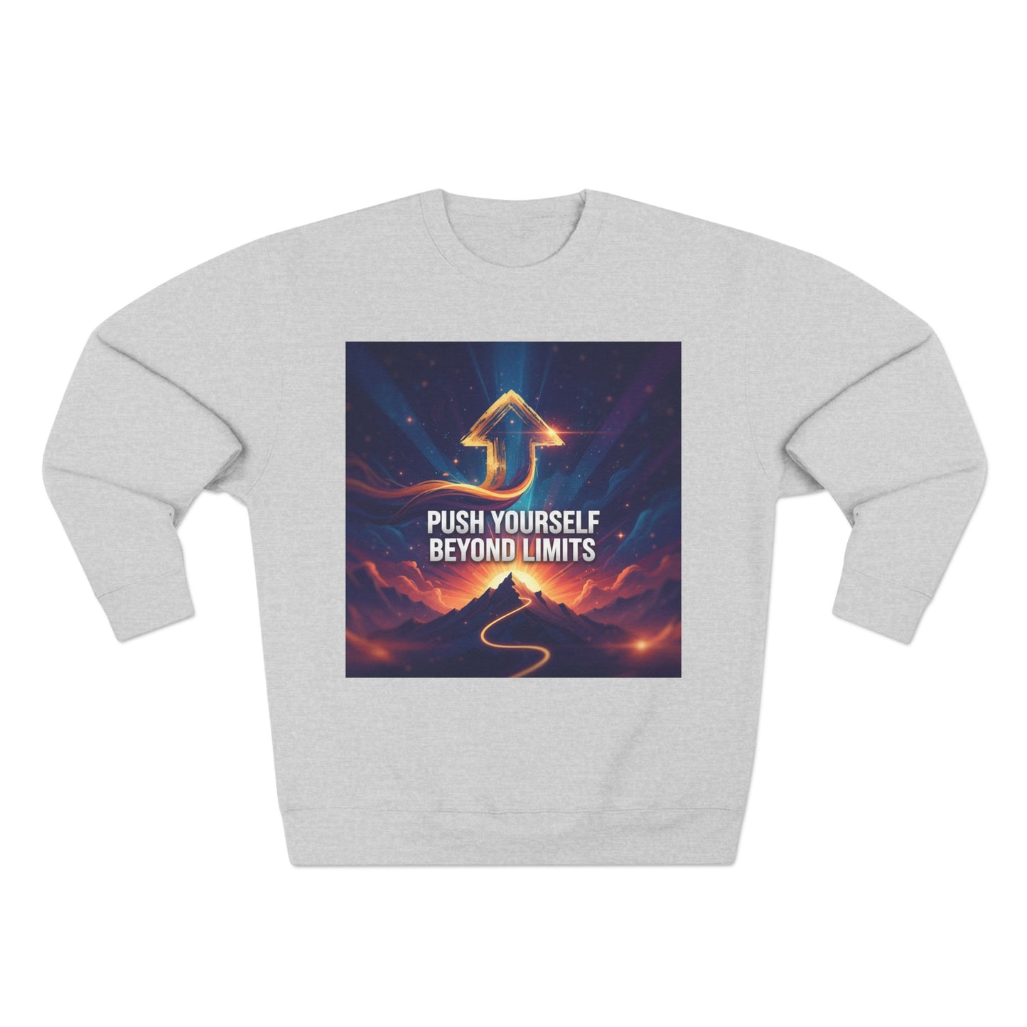 Motivational Unisex Crewneck Sweatshirt | Inspirational Gift, Cozy Casual Wear, Fitness Apparel, Uplifting Sweatshirt, Self-Care Fashion