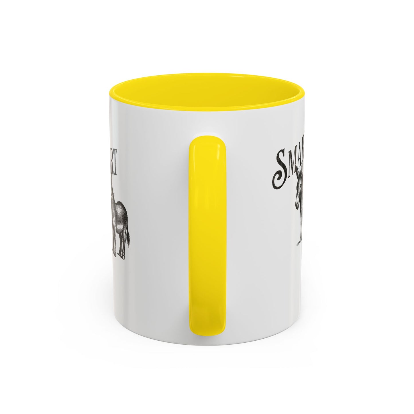 Smart Donkey Accent Coffee Mug - Perfect Gift for Animal Lovers, Funny Office Mug, Inspirational Quote, Unique Home Decor, Birthday Present