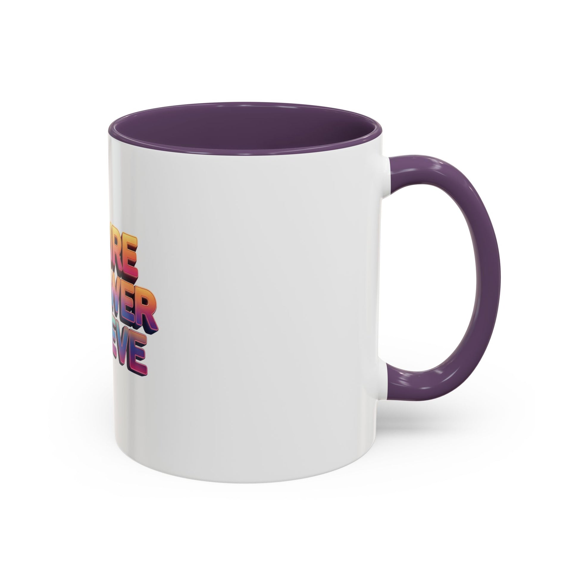 accented ceramic coffee mug
