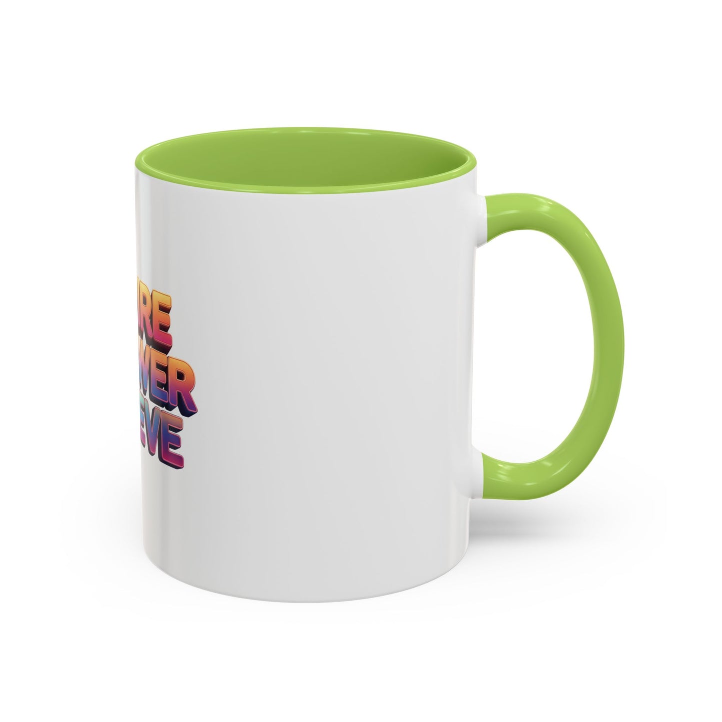 accented ceramic coffee mug