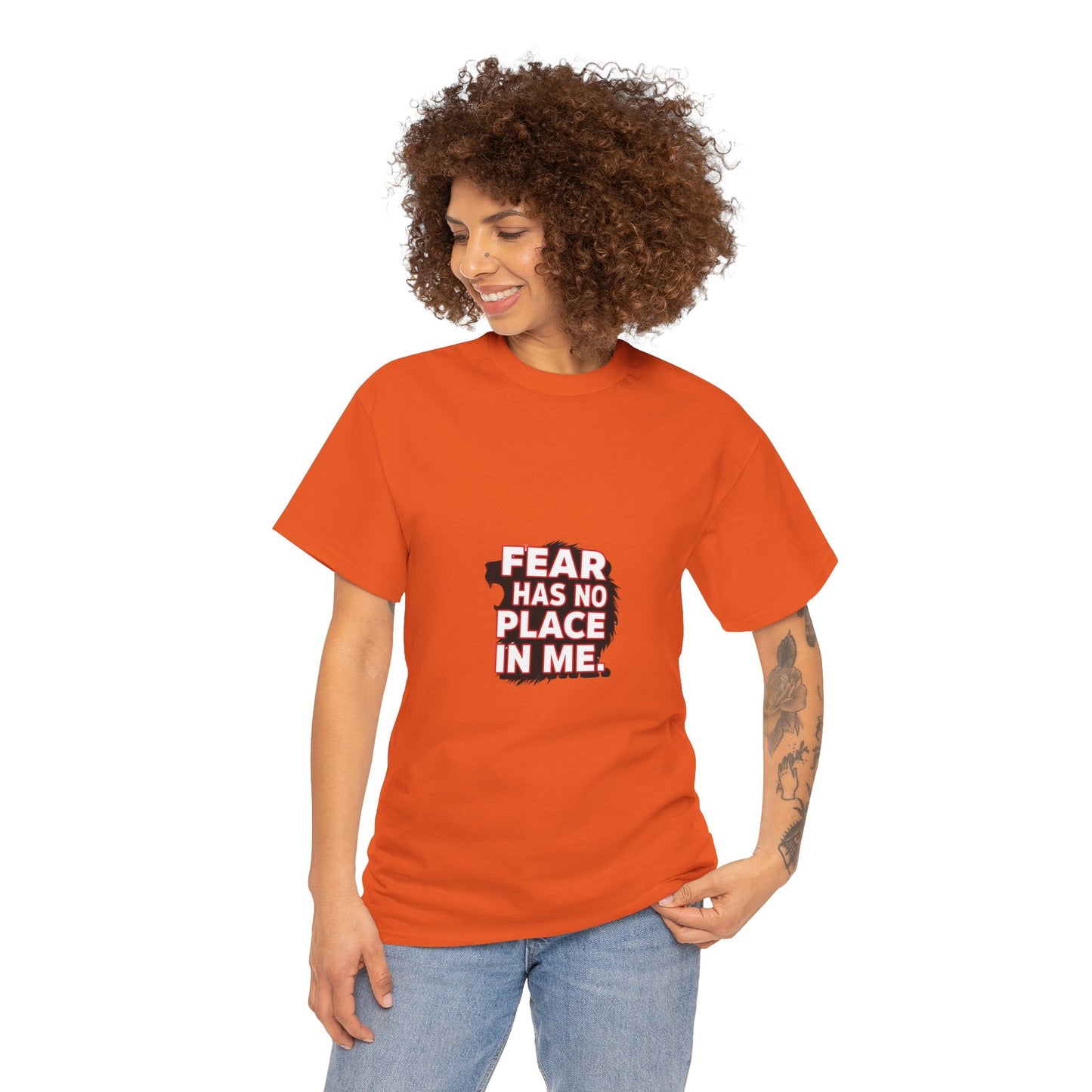 Fear Has No Place in Me Unisex Tee, Motivational T-Shirt for Confidence, Inspirational Gift, Casual Wear, Self-Love Apparel, [...]