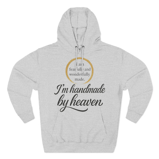 Three-Panel Fleece Hoodie