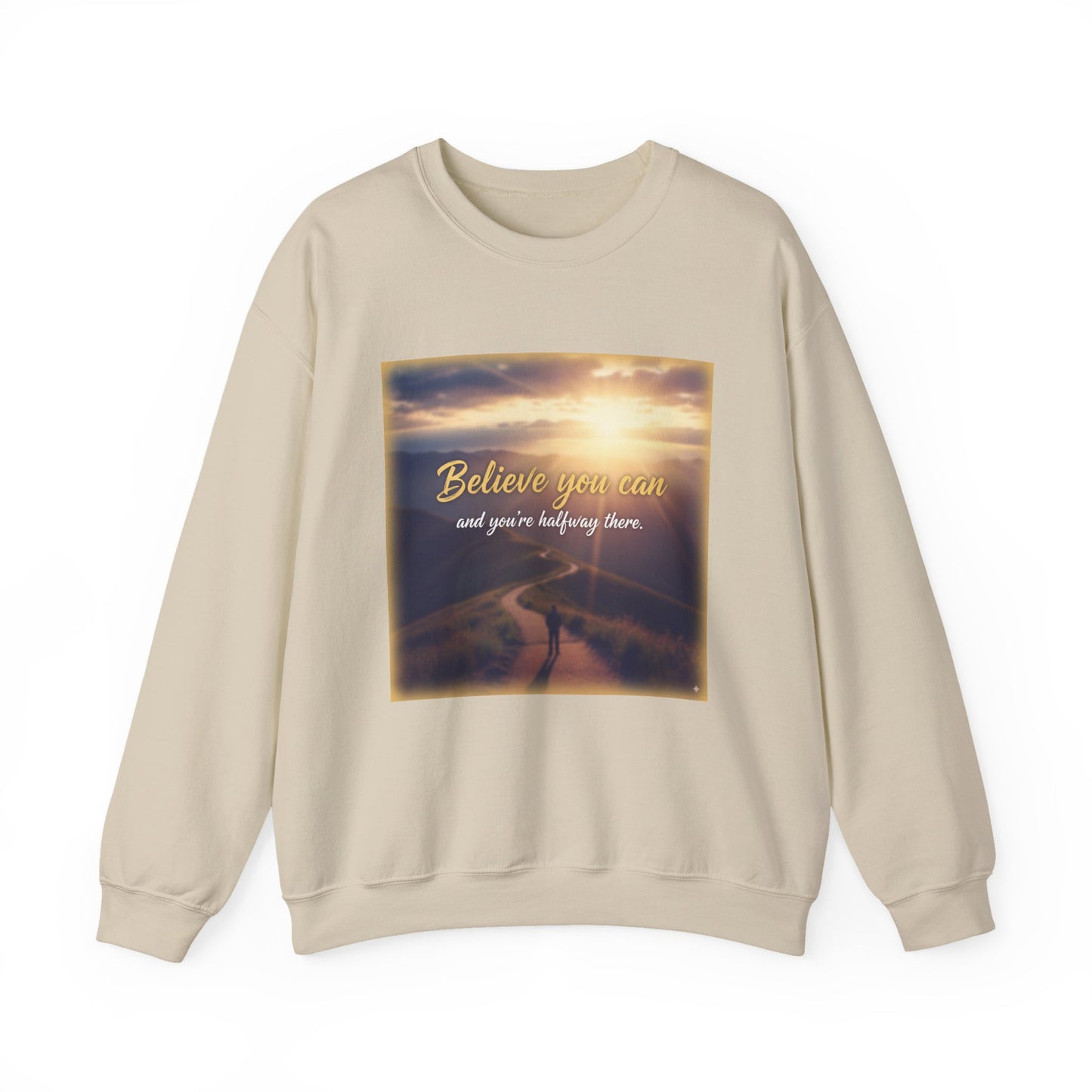 Inspiring Quote Crewneck Sweatshirt