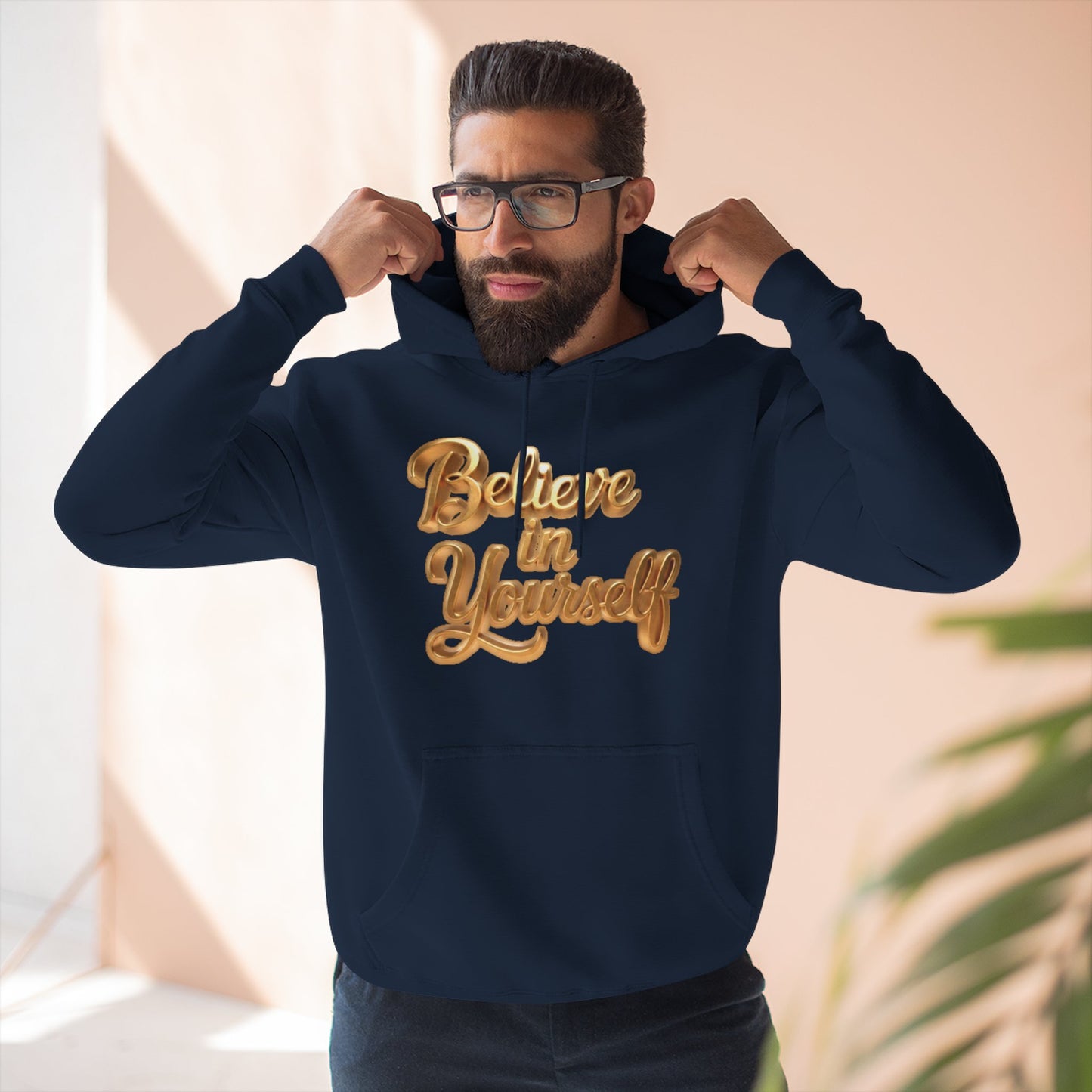 Inspirational Hoodie with 'Believe in Yourself' Design, Cozy Fleece Sweatshirt for Motivational Gift, Unisex Pullover, Perfect for [...]