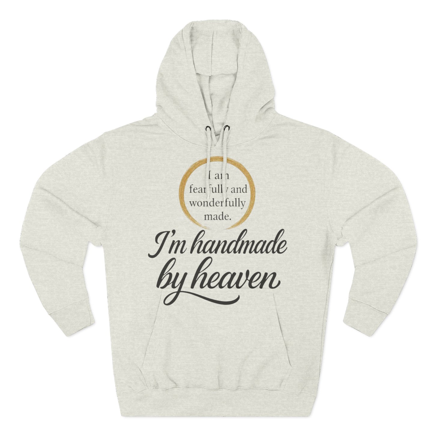 Three-Panel Fleece Hoodie