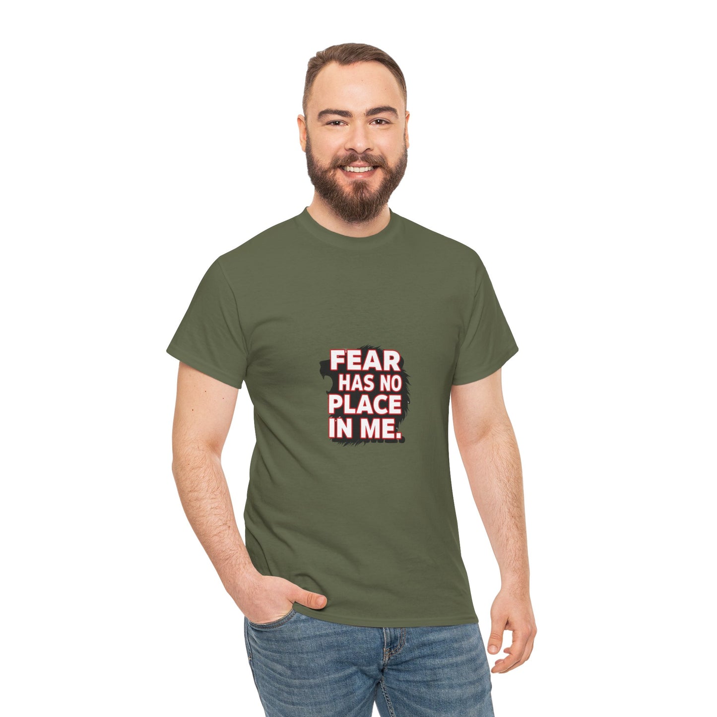 Fear Has No Place in Me Unisex Tee, Motivational T-Shirt for Confidence, Inspirational Gift, Casual Wear, Self-Love Apparel, [...]