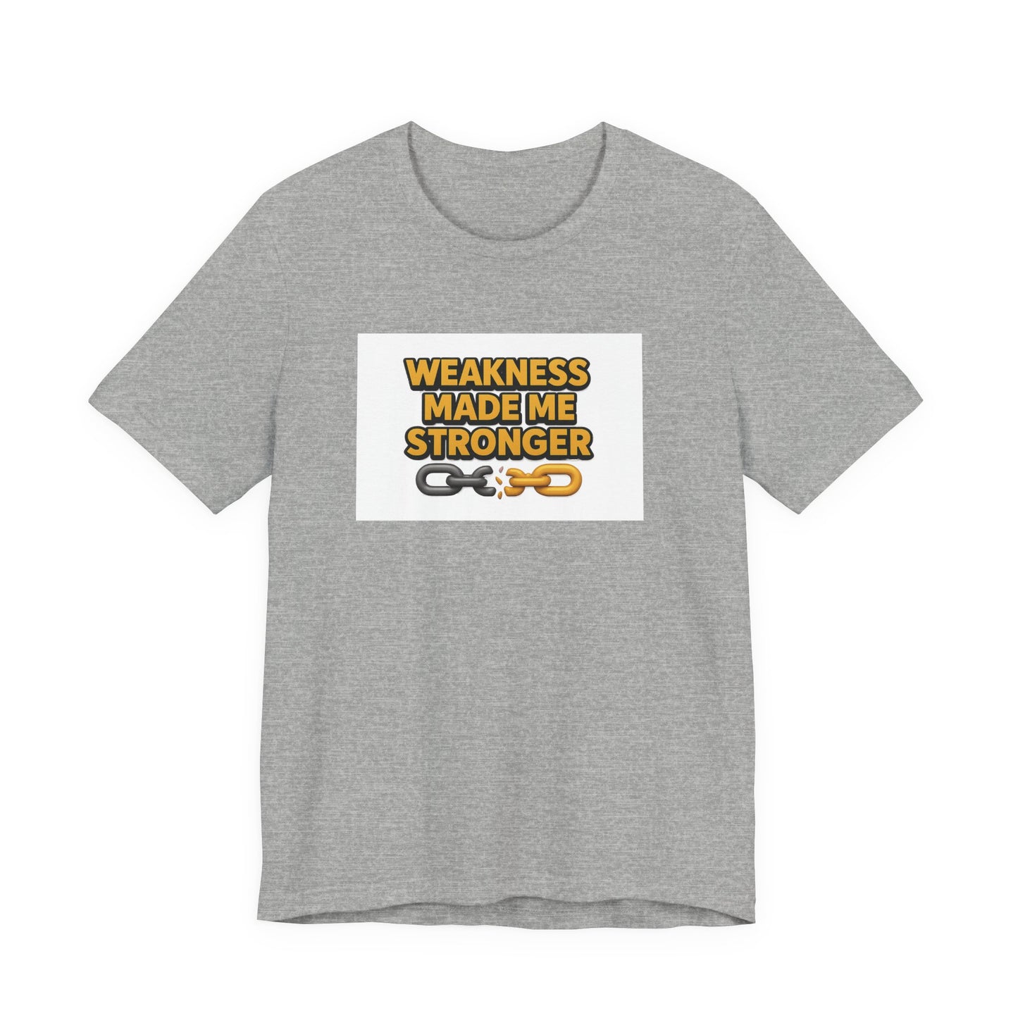 Empowering Strength Tee - Unisex Jersey Short Sleeve Tee, Motivational Shirt, Workout Apparel, Inspirational Gift, Casual Wear