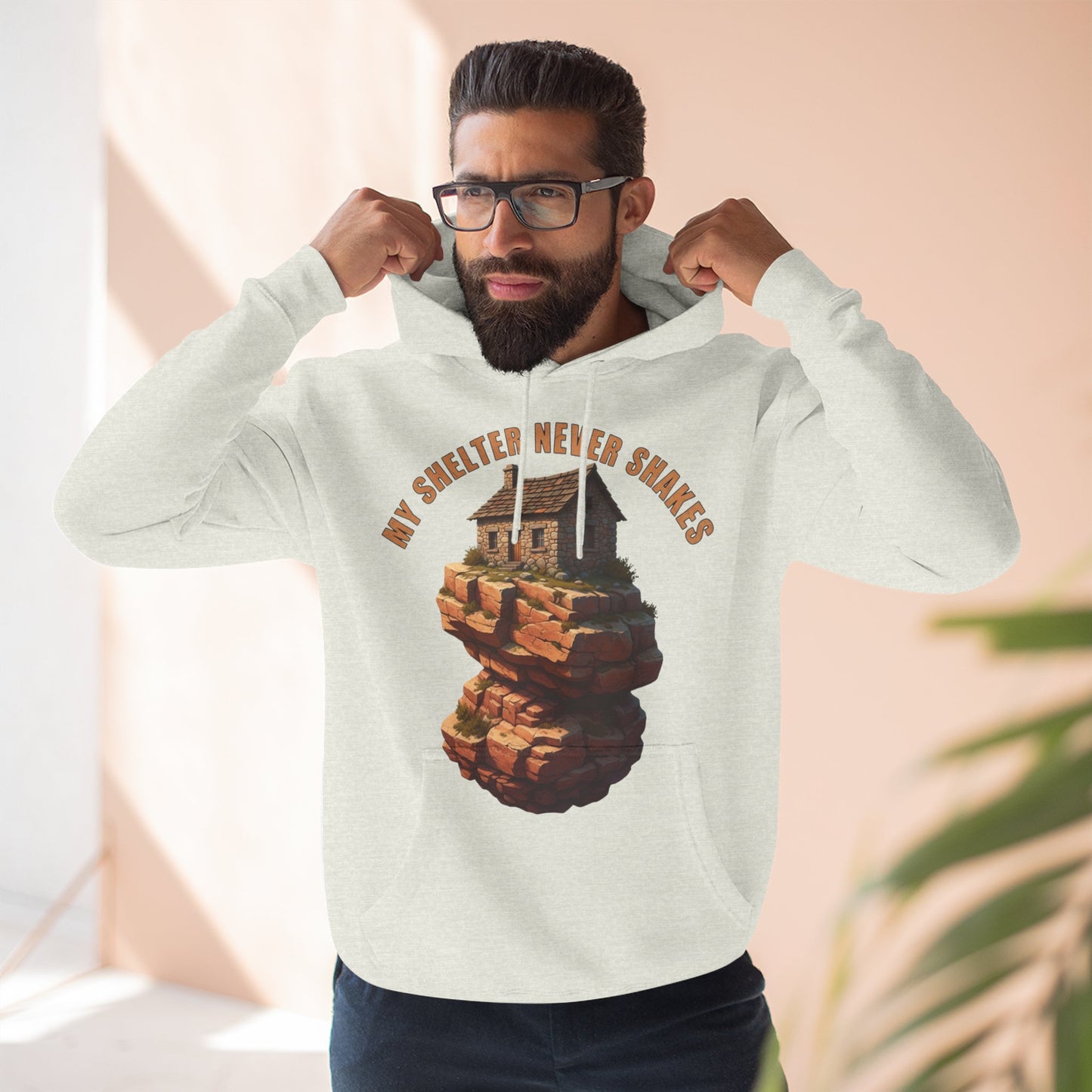 Cozy Three-Panel Fleece Hoodie, Relaxed Fit Pullover, Casual Layer, Outdoor Adventure Wear, Perfect Gift for Nature Lovers, Cozy Fall [...]