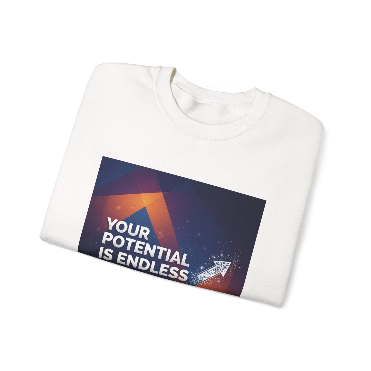 Inspirational Crewneck Sweatshirt, Cozy Gift for Motivation, Unisex Pullover, Casual Wear for Everyday Inspiration, Perfect for Holidays