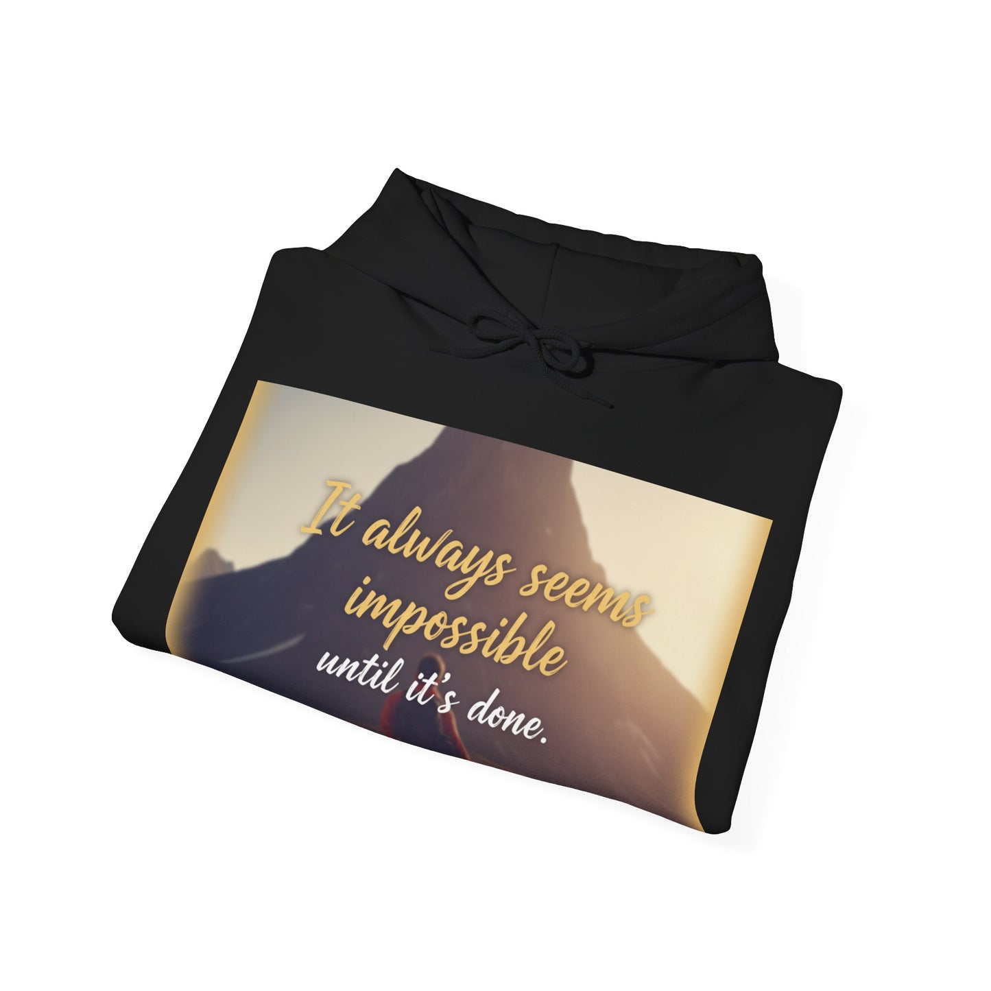 Inspirational Quote Hoodie - Motivational Unisex Sweatshirt for Cozy Inspiration, Gift for Friends, Casual Wear, Affirmations Sweatshirt