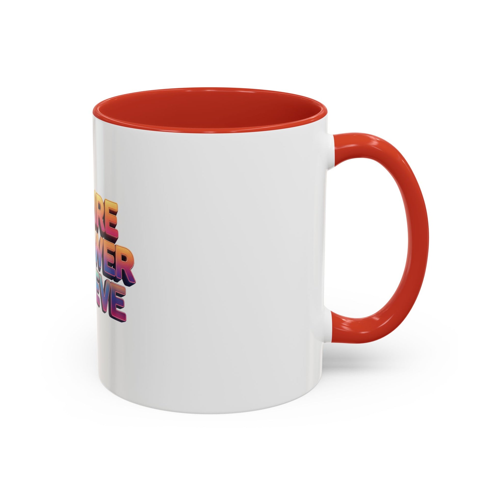 accented ceramic coffee mug