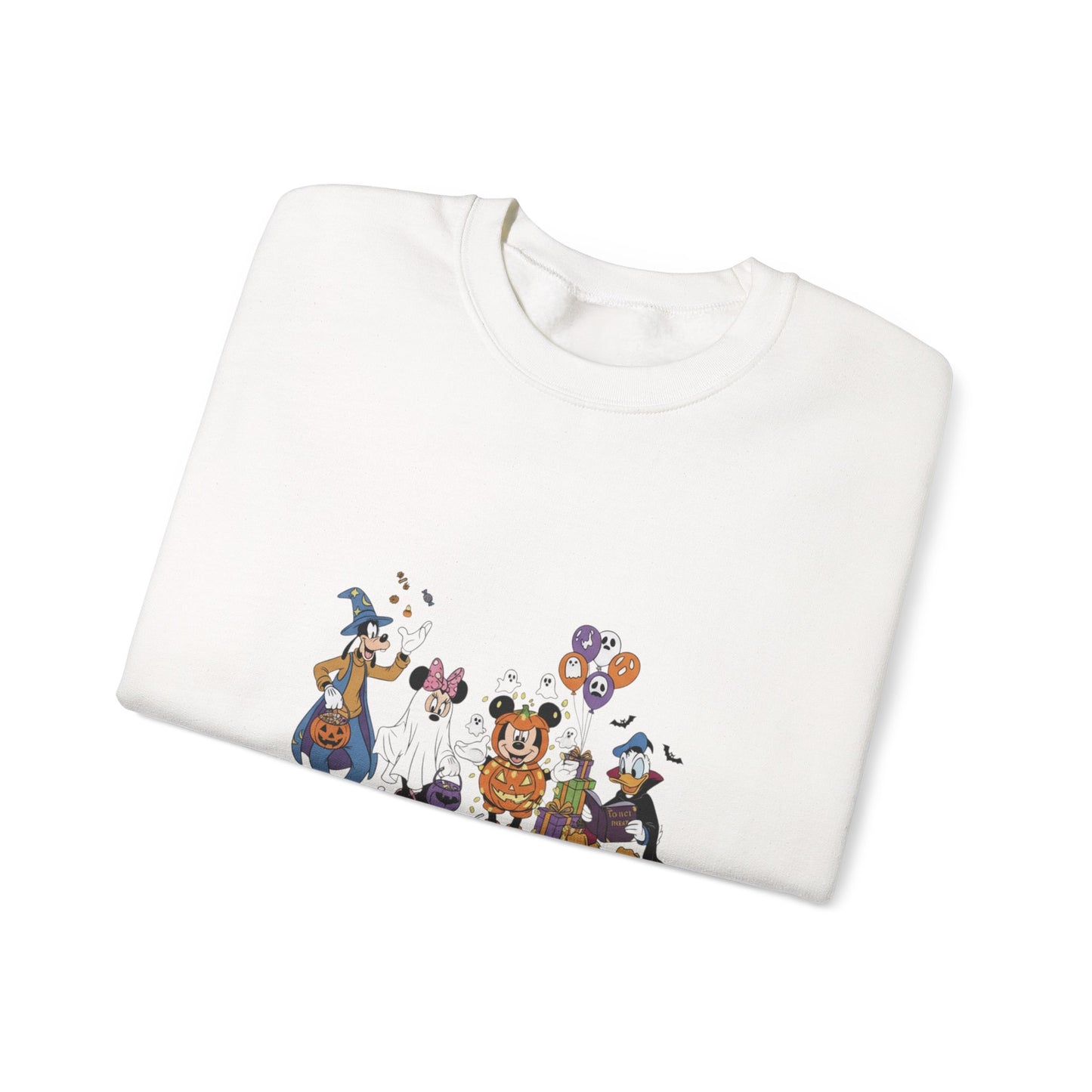 Whimsical Character Sweatshirt, Unisex Crewneck, Cozy Gift, Disney-Inspired, Fun Apparel, Perfect for Birthdays