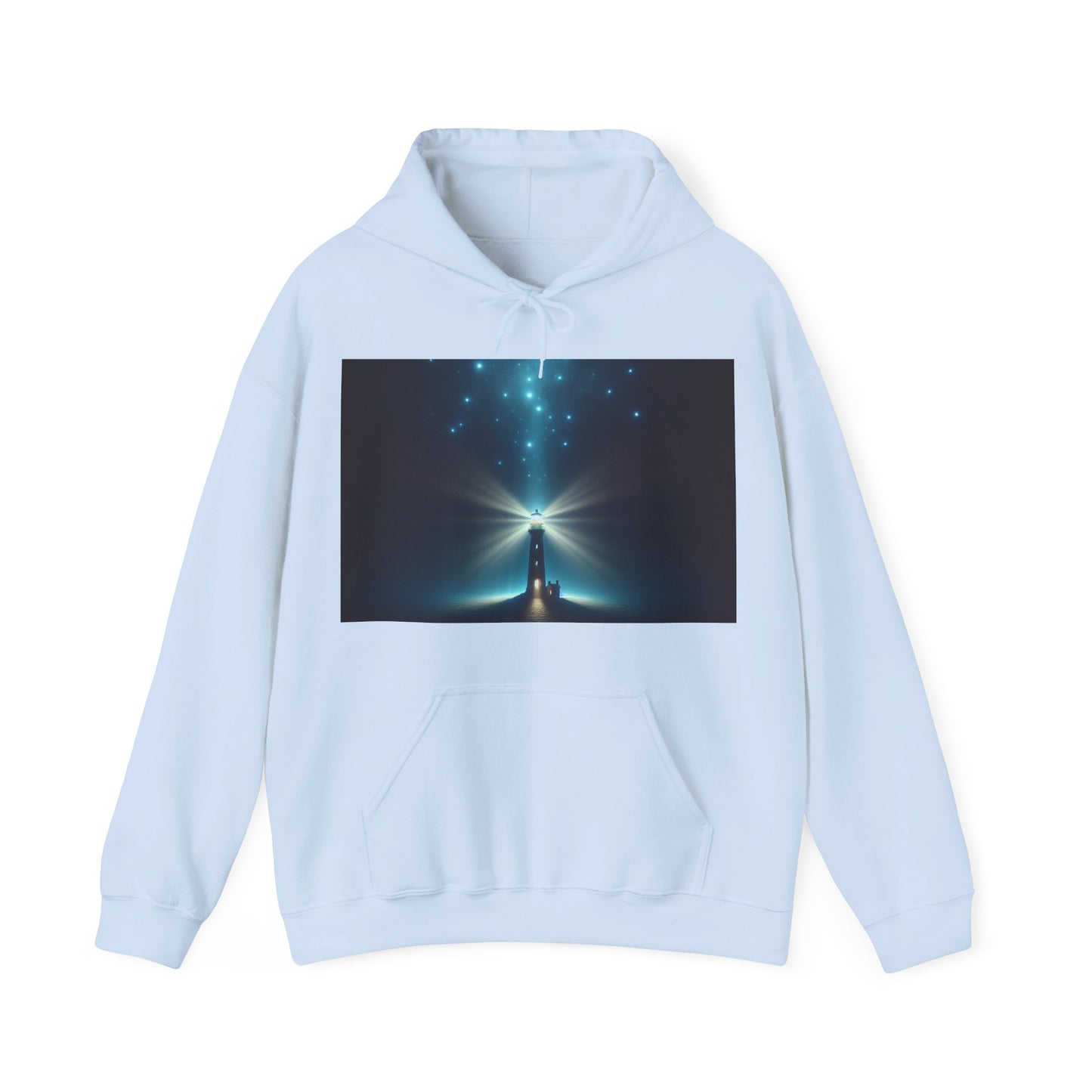 Unisex Garment Sweatshirt, Galaxy Print Hoodie, Stylish Hooded Sweatshirt, Gift for Space Lovers, Perfect for Cozy Evenings