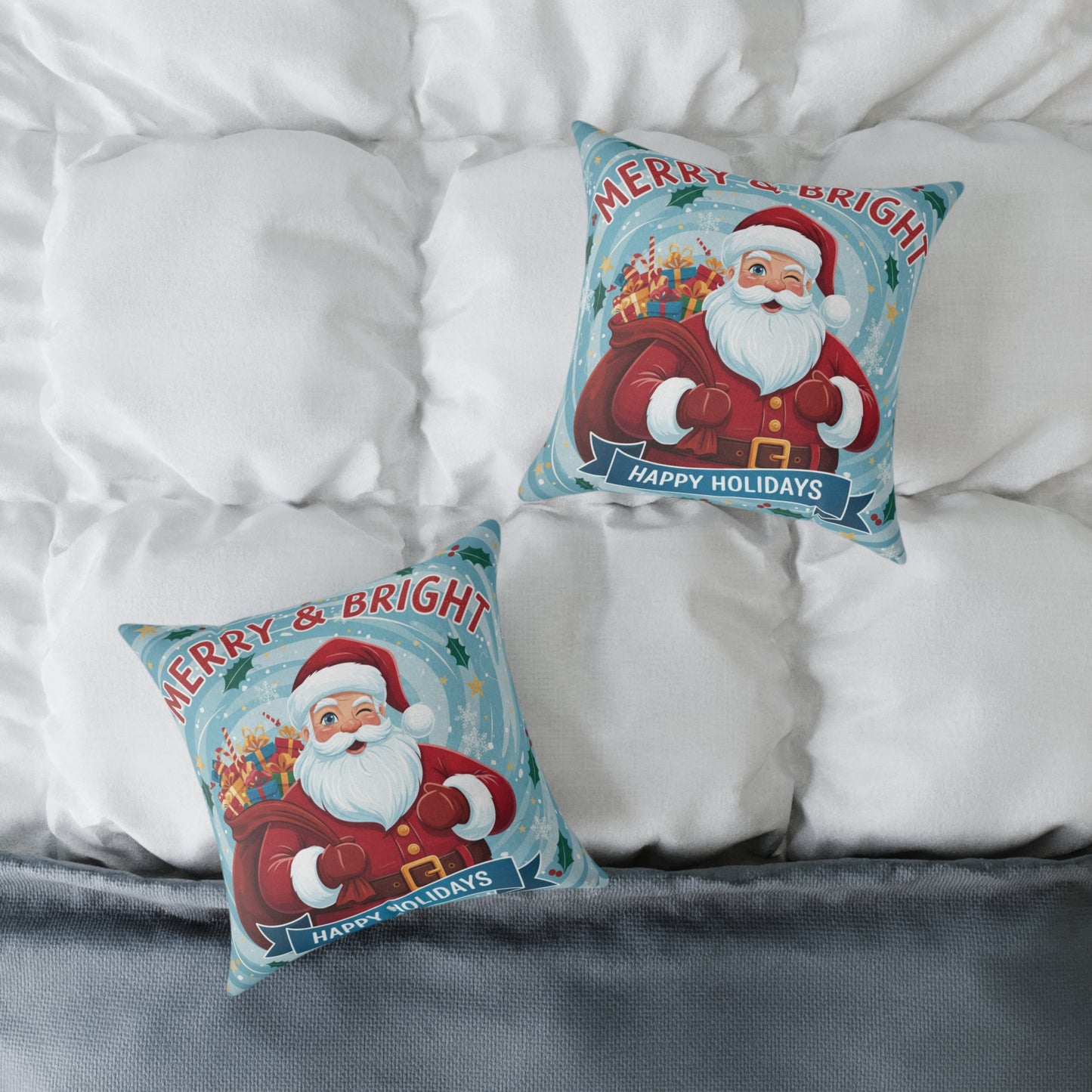 Square Poly Canvas Pillow