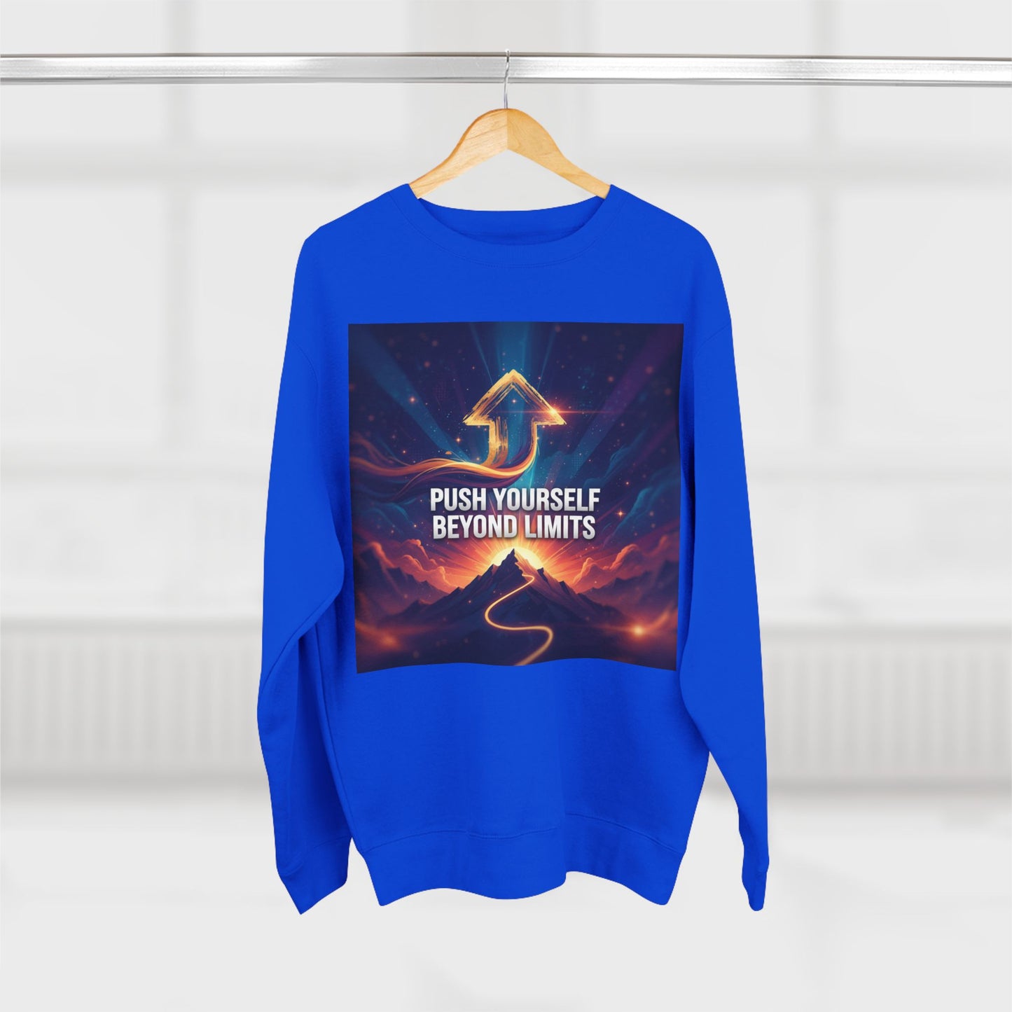 Motivational Unisex Crewneck Sweatshirt | Inspirational Gift, Cozy Casual Wear, Fitness Apparel, Uplifting Sweatshirt, Self-Care Fashion