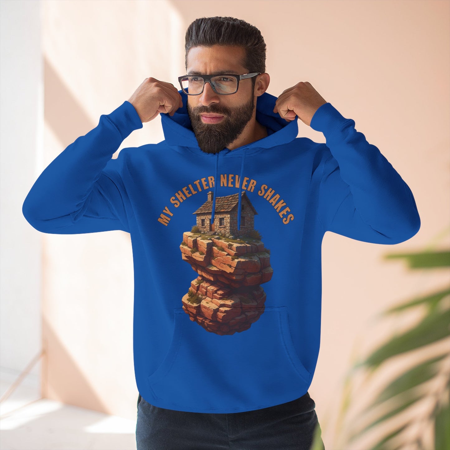 Cozy Three-Panel Fleece Hoodie, Relaxed Fit Pullover, Casual Layer, Outdoor Adventure Wear, Perfect Gift for Nature Lovers, Cozy Fall [...]