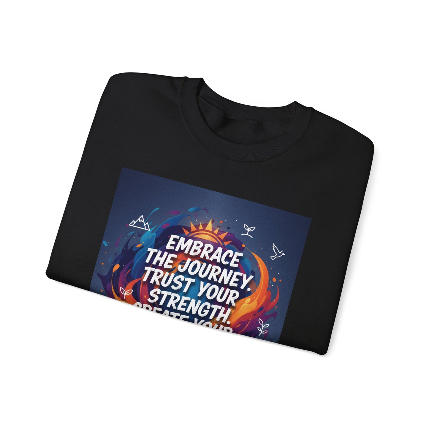 Inspirational Crewneck Sweatshirt - Embrace the Journey, Trust Your Strength, Cozy Gift for Motivation, Unisex Sweatshirt for [...]