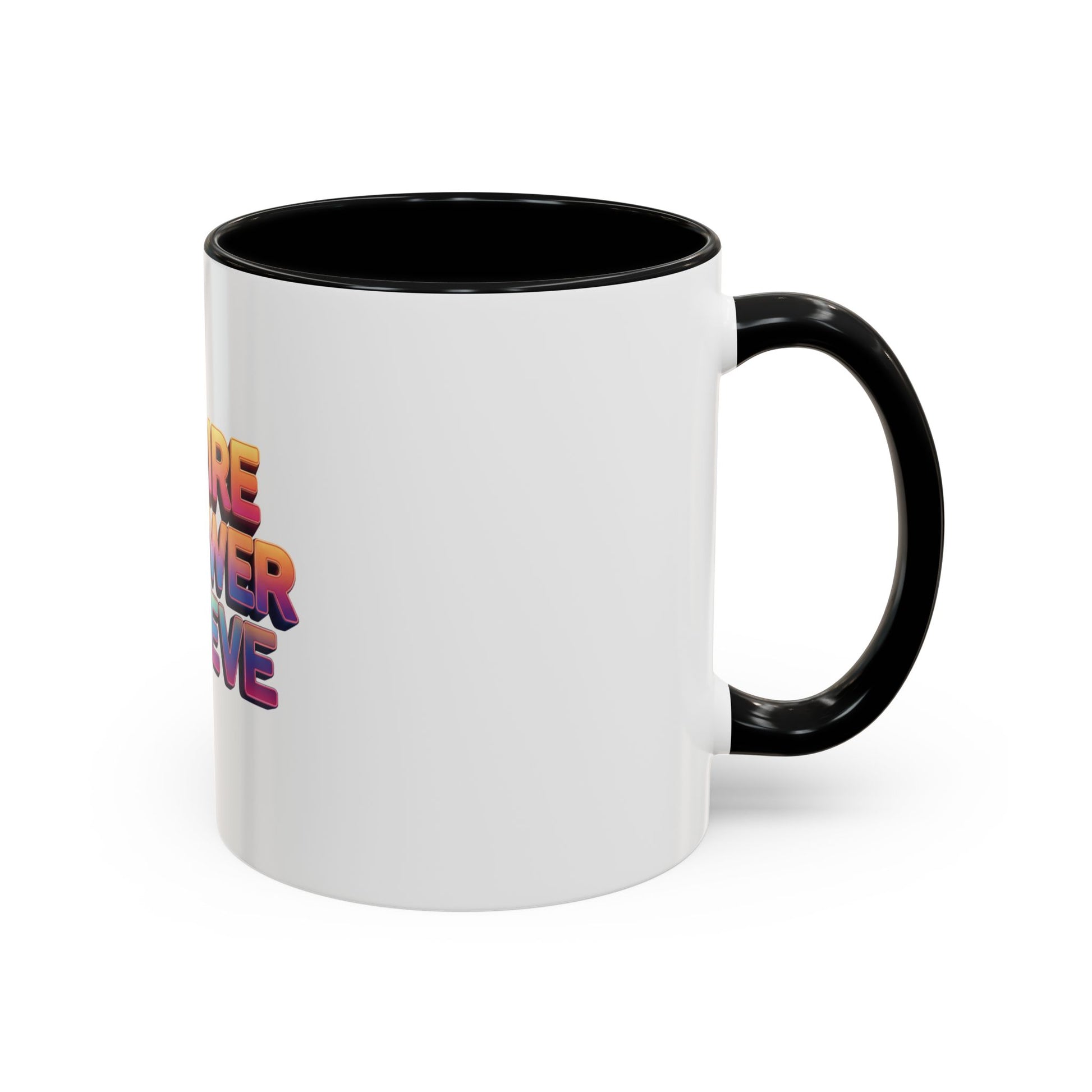 accented ceramic coffee mug