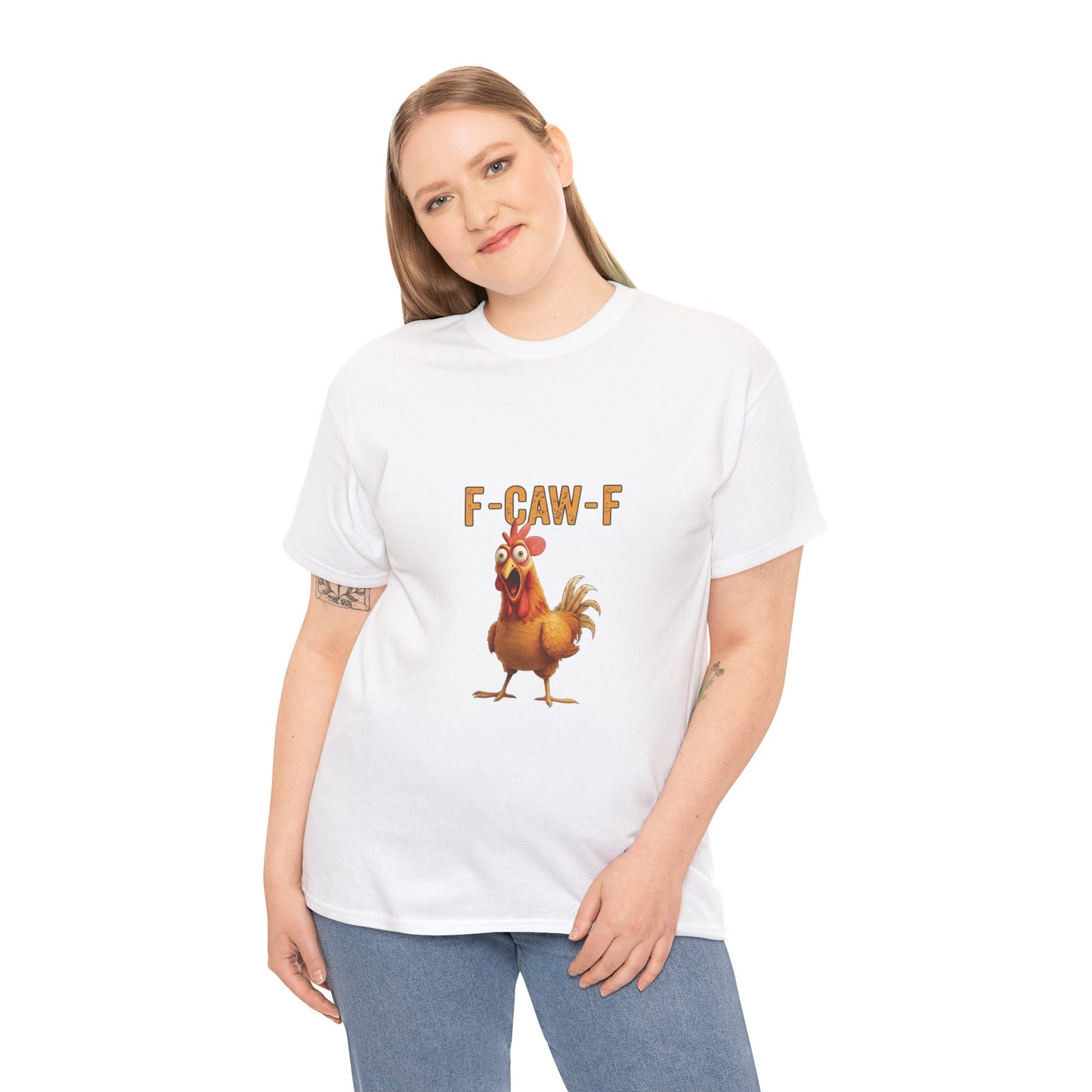 Funny Chicken Graphic T-Shirt, Casual Tee, Gift for Animal Lovers, Quirky Humor Shirt, Farm Theme Apparel