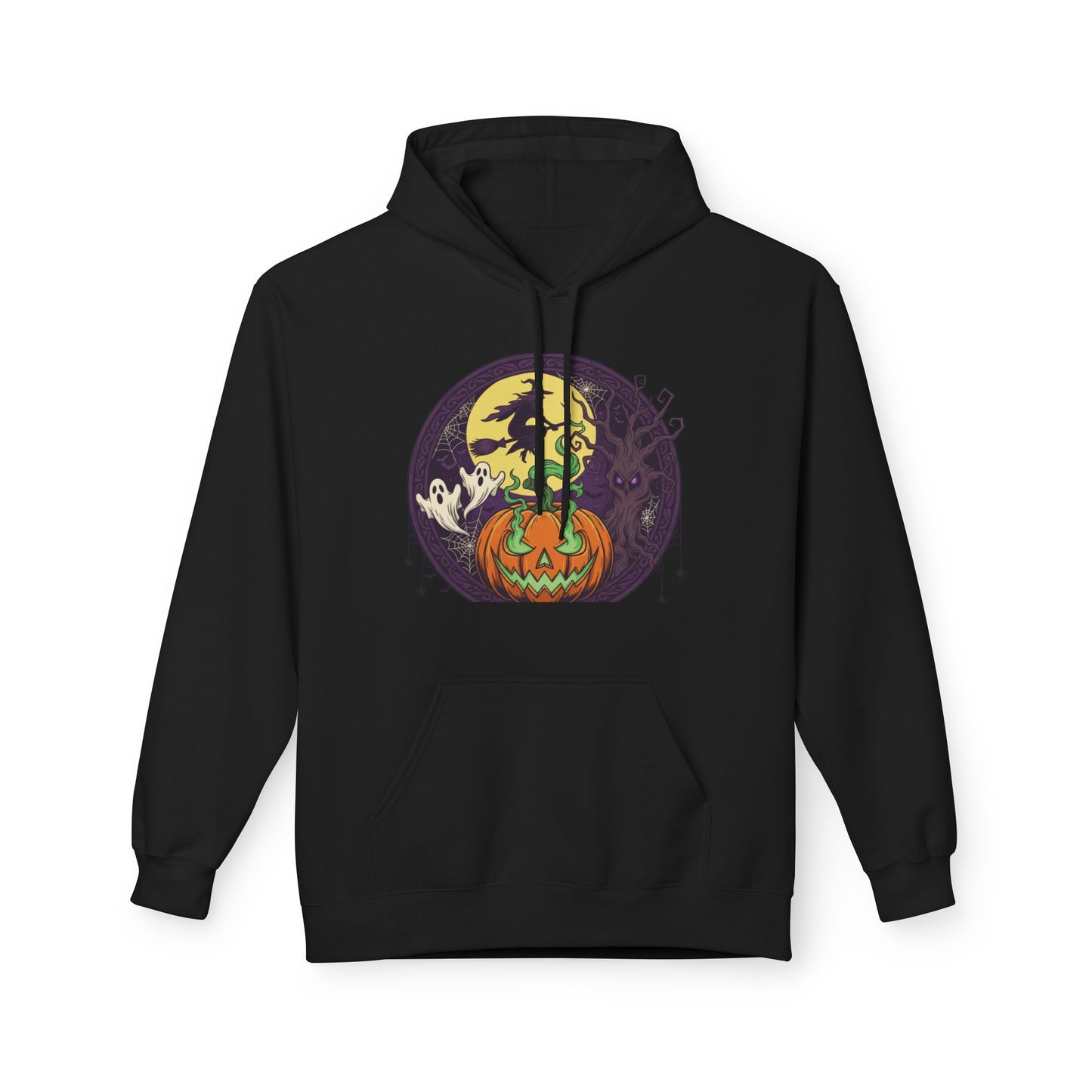 Halloween Pumpkin Hoodie, Cozy Sweatshirt for Fall Celebrations, Perfect for Halloween and Autumn Gatherings, Unisex Design.