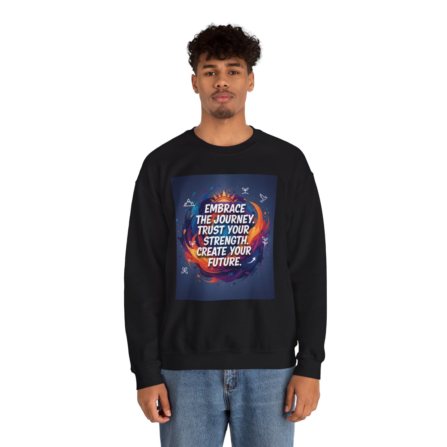 Inspirational Crewneck Sweatshirt - Embrace the Journey, Trust Your Strength, Cozy Gift for Motivation, Unisex Sweatshirt for [...]