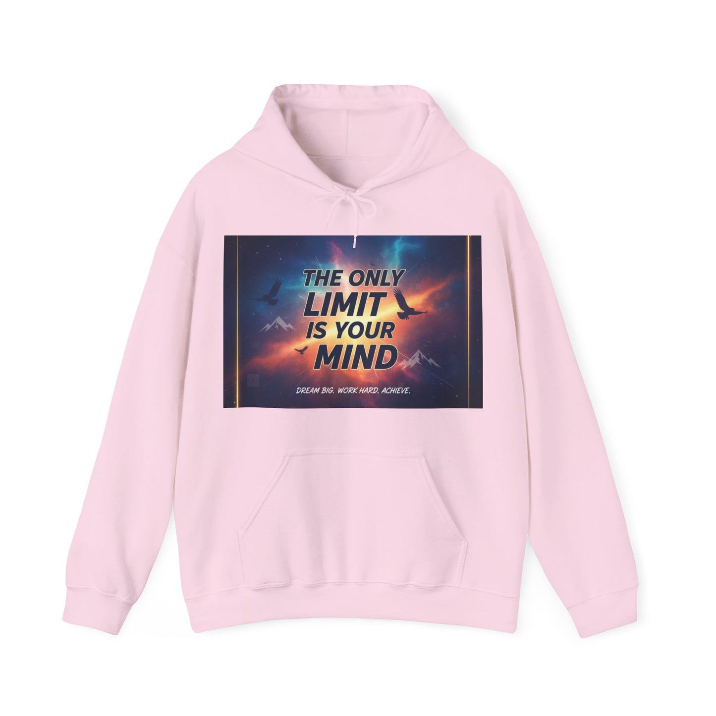 Inspiring Motivational Hoodie, Unisex Hooded Sweatshirt, Gift for Dreamers, Encouragement Clothing, Cozy Everyday Wear