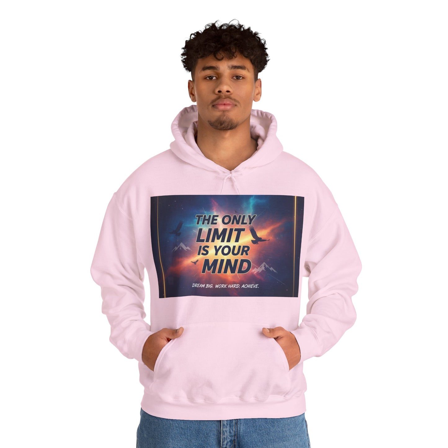 Inspiring Motivational Hoodie, Unisex Hooded Sweatshirt, Gift for Dreamers, Encouragement Clothing, Cozy Everyday Wear