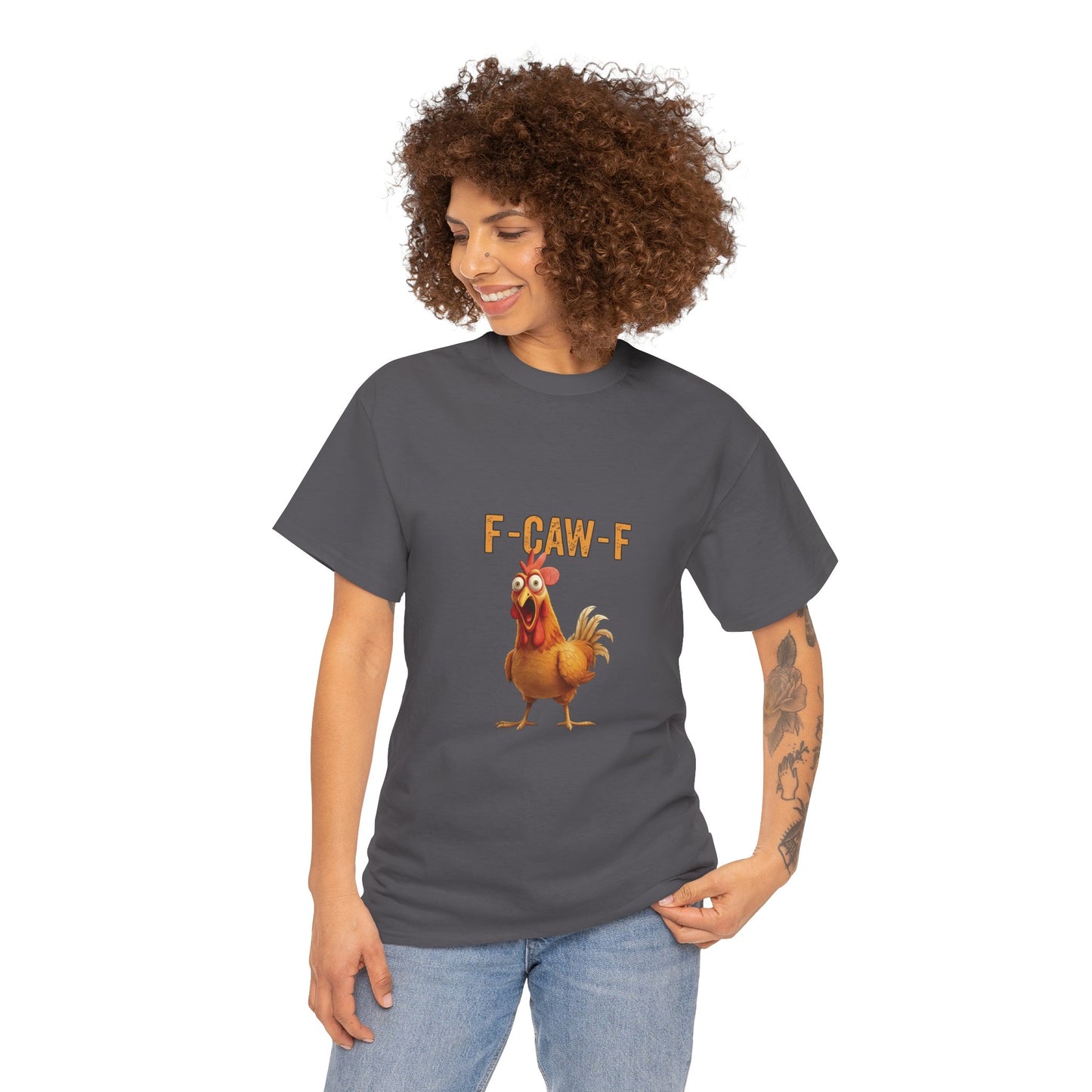 Funny Chicken Graphic T-Shirt, Casual Tee, Gift for Animal Lovers, Quirky Humor Shirt, Farm Theme Apparel