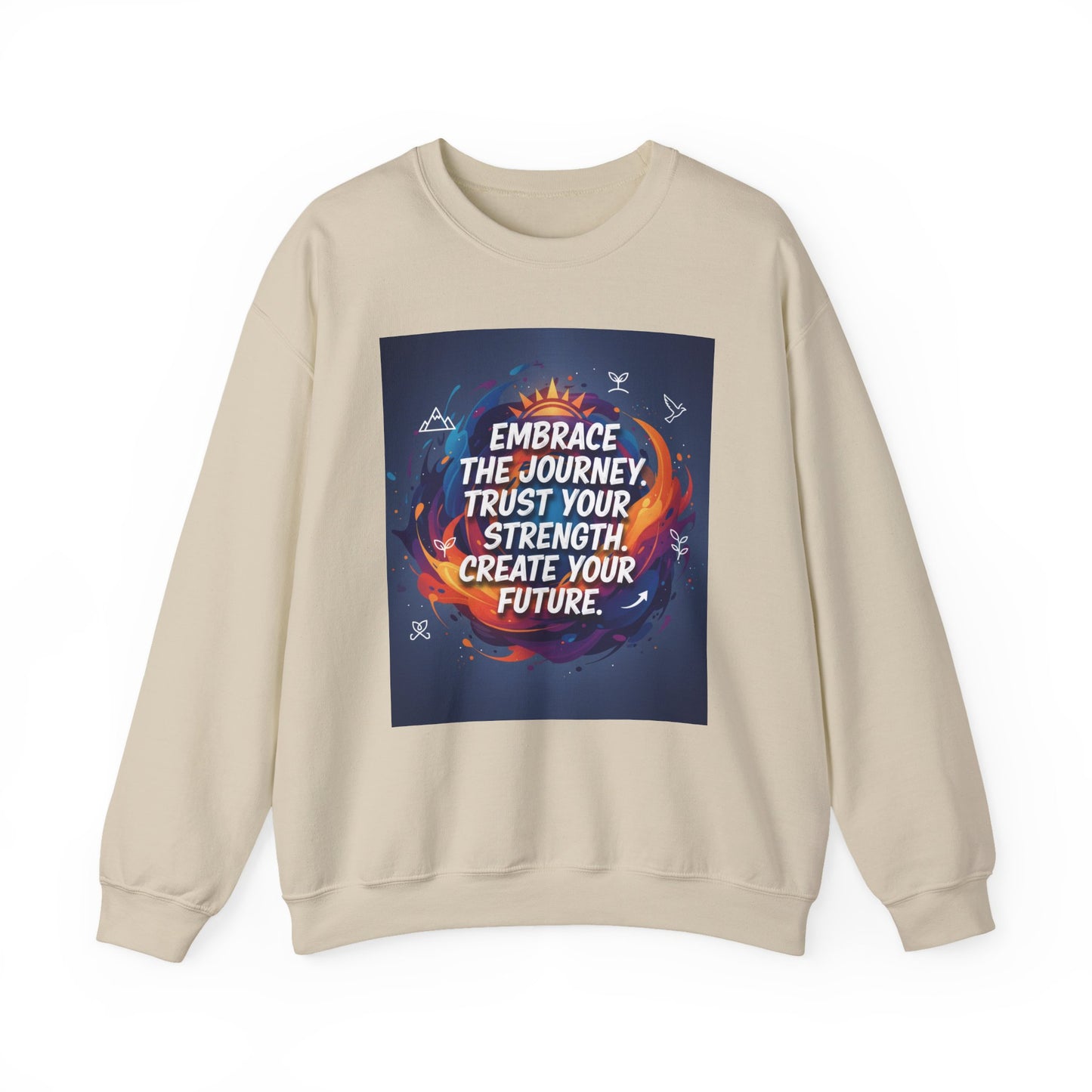 Inspirational Crewneck Sweatshirt - Embrace the Journey, Trust Your Strength, Cozy Gift for Motivation, Unisex Sweatshirt for [...]